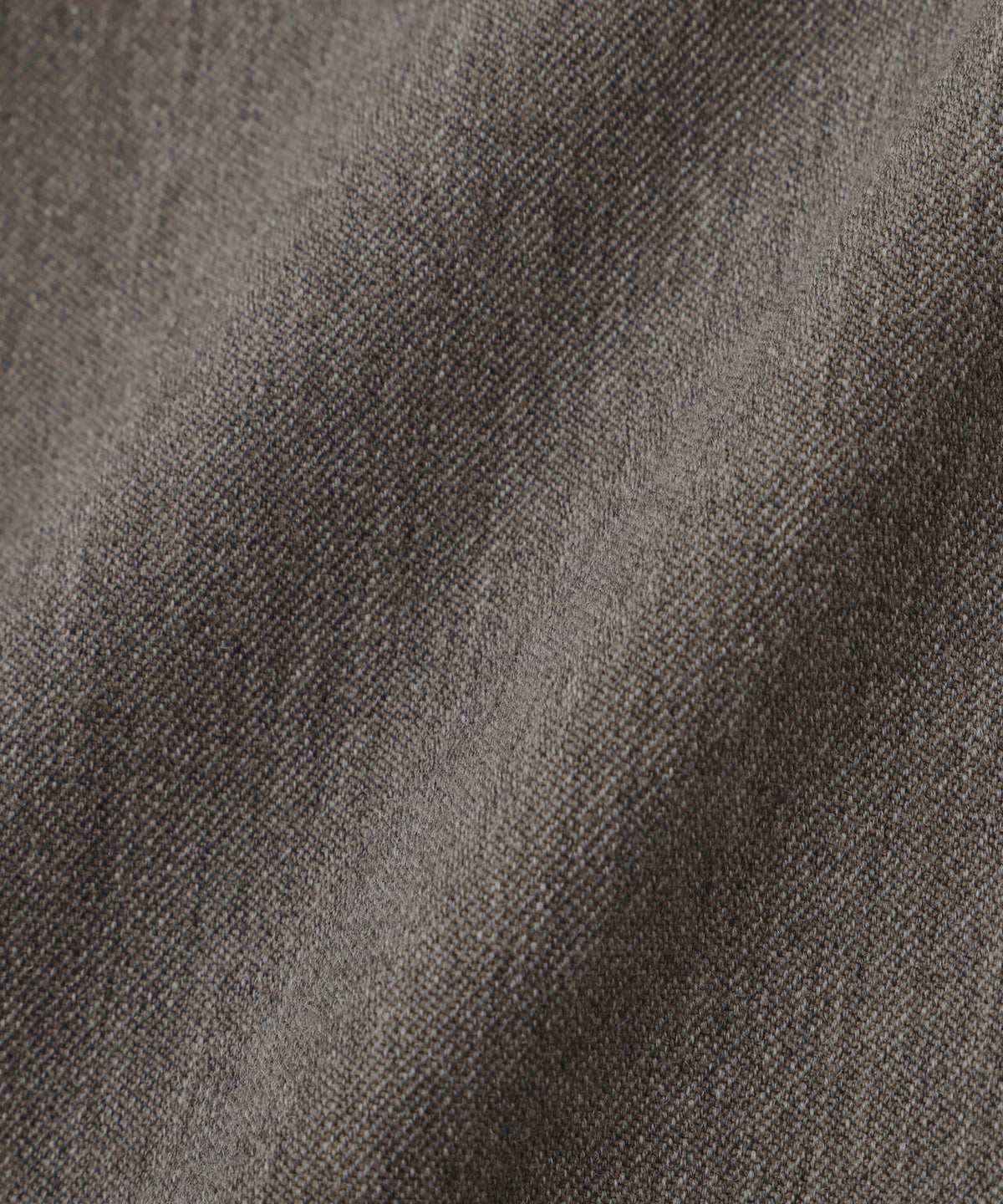 WOOL COTTON TWILL TROUSERS