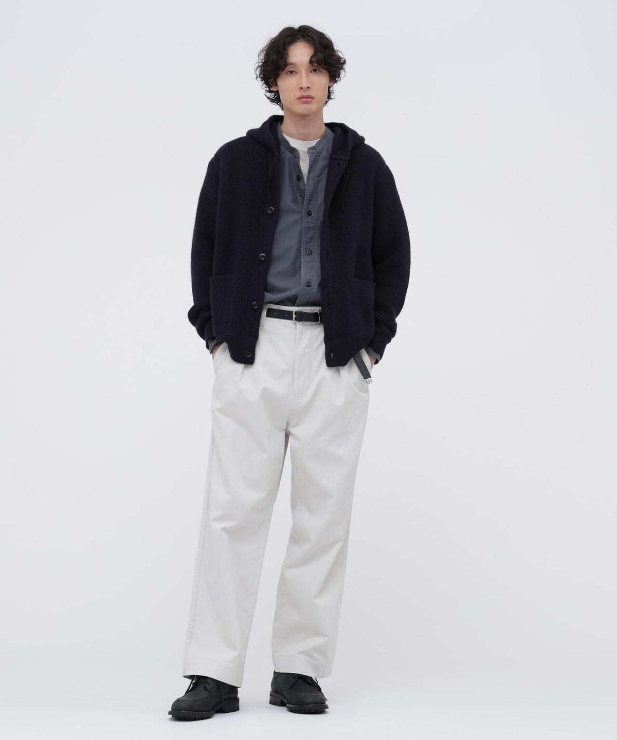ORGANIC COTTON CHINO TWILL TROUSERS