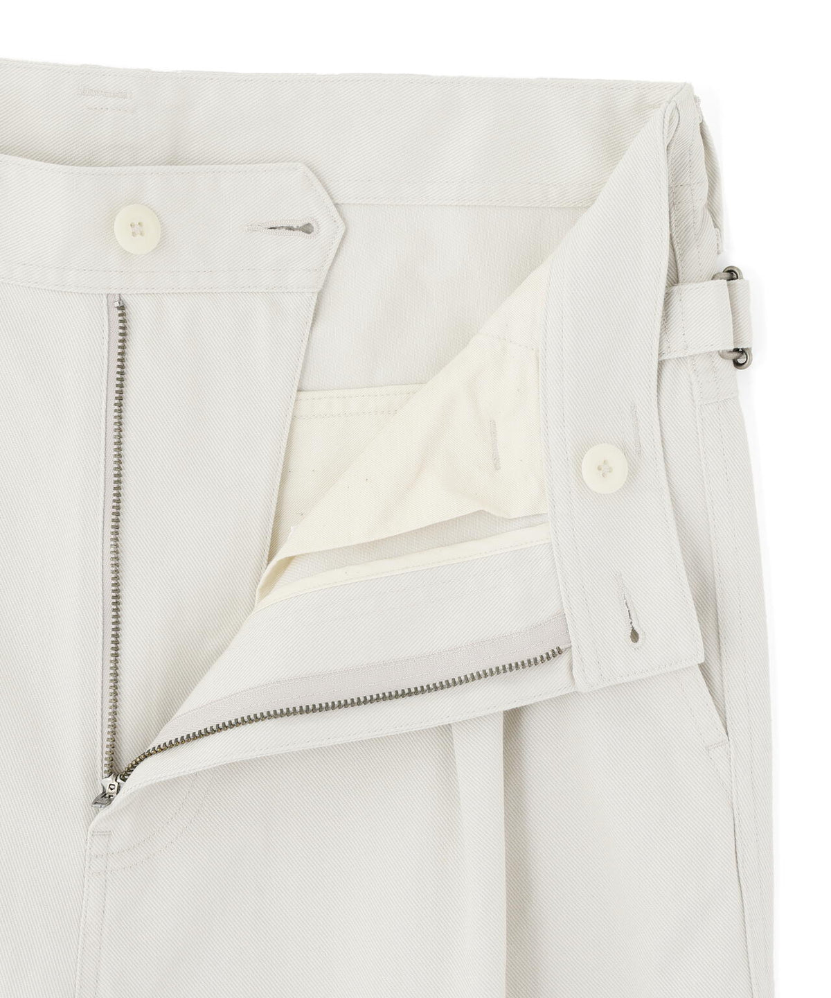 ORGANIC COTTON CHINO TWILL TROUSERS