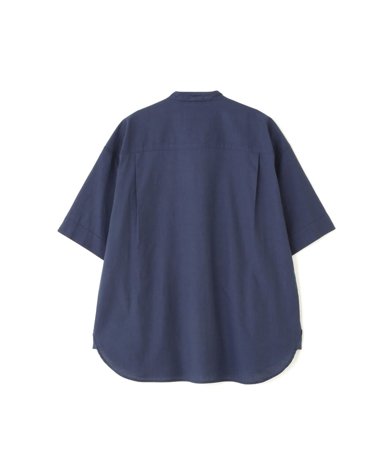 SURFACE DYED COTTON LINEN SHIRT