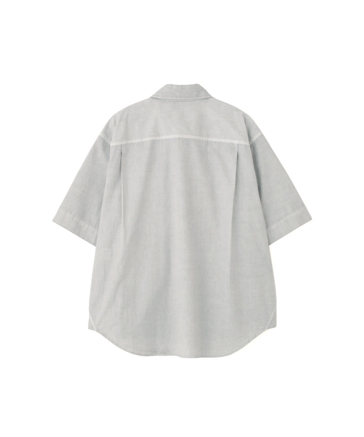 CARBON DYED COTTON POLIN SHIRT