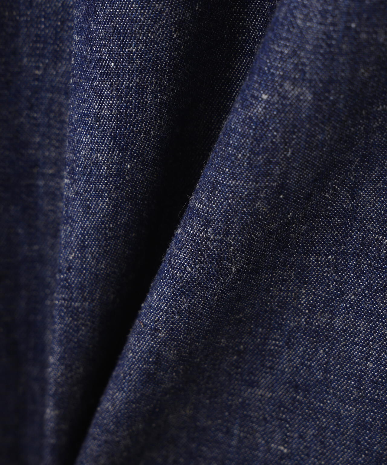 COTTON LINEN DENIM SHIRT