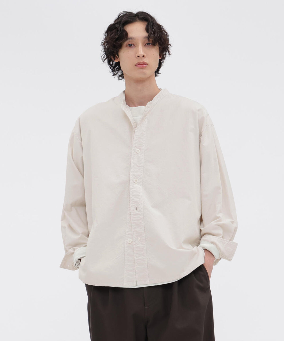 SOFT HOPSACK SHIRT