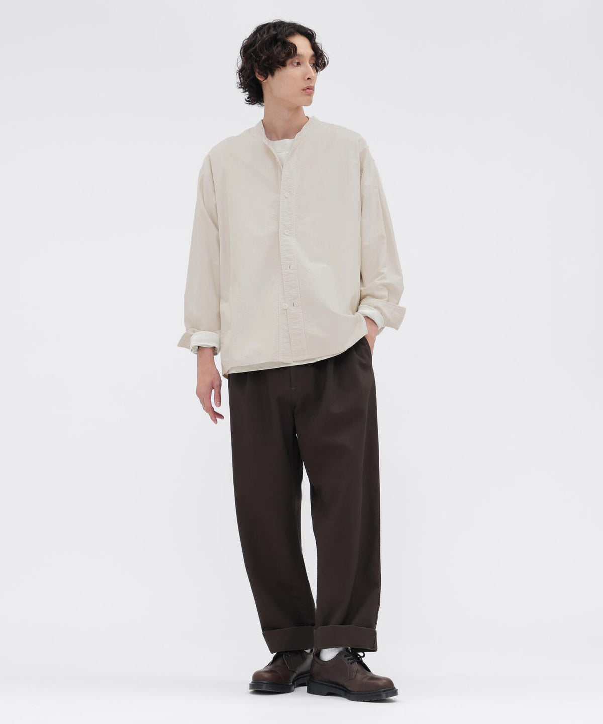 SOFT HOPSACK SHIRT