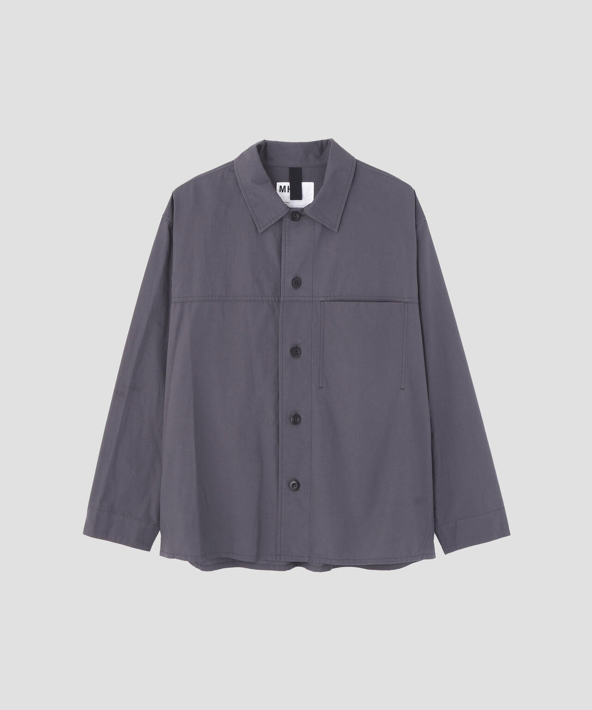 DRY COTTON LINEN PLAINWEAVE SHIRT