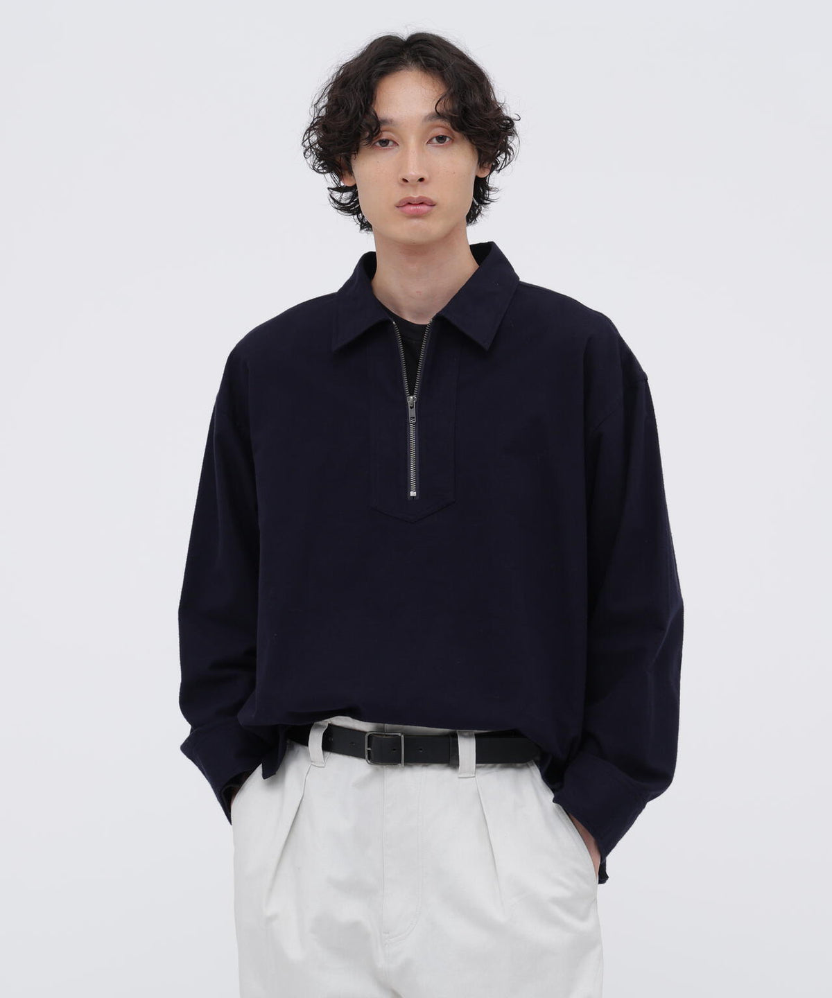 COMPACT BRUSHED COTTON SHIRT