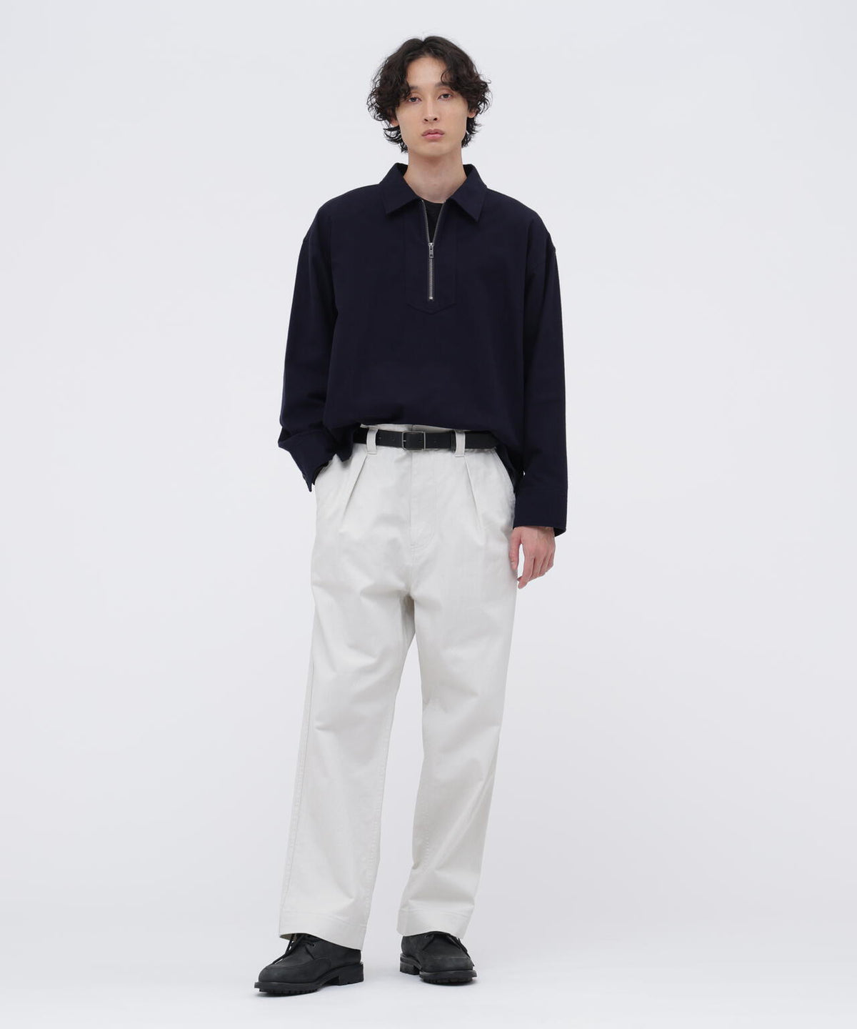 COMPACT BRUSHED COTTON SHIRT