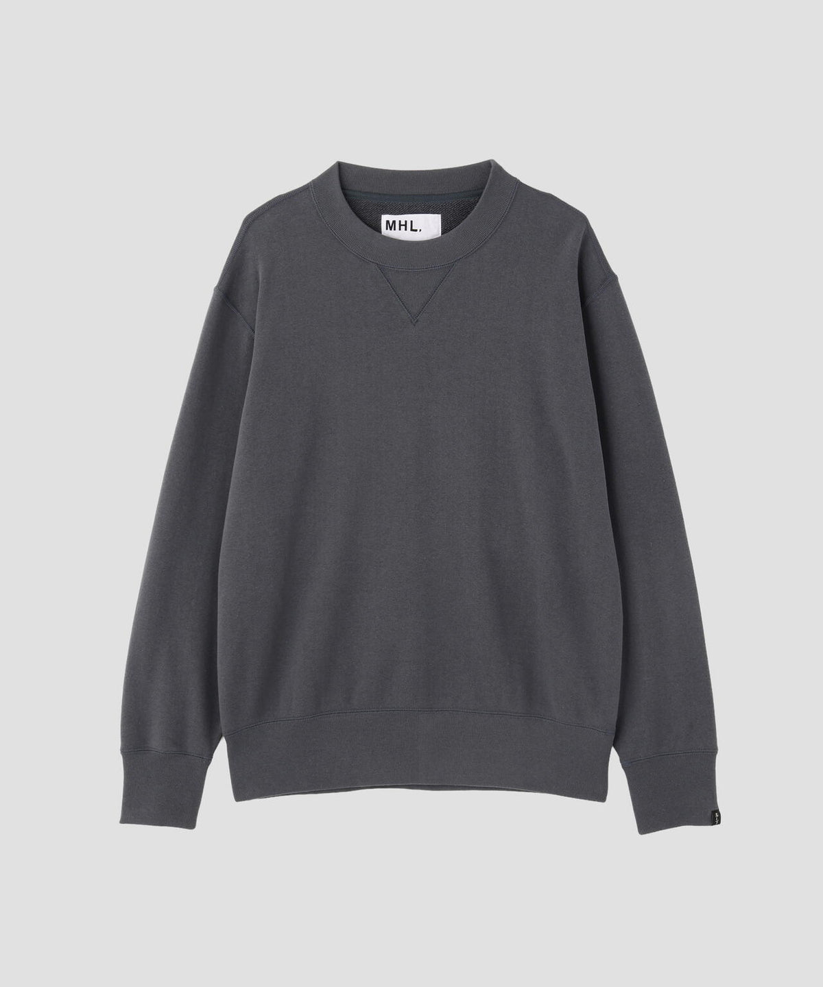 LIGHT LOOPBACK COTTON CREW NECK