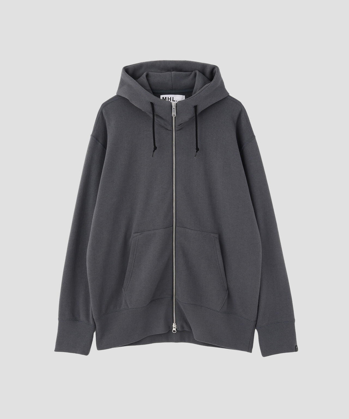 LIGHT LOOPBACK COTTON ZIP HOODY