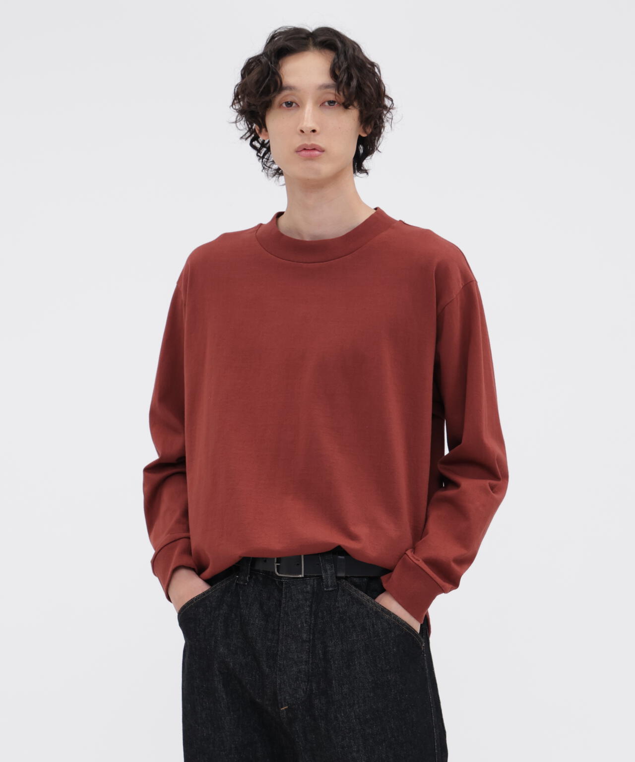 MATTE COTTON JERSEY TOP