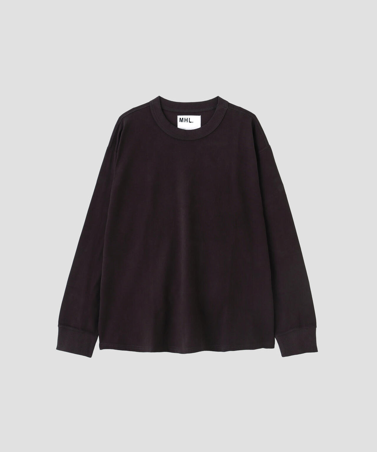 GARMENT DYED DENSE JERSEY TOP