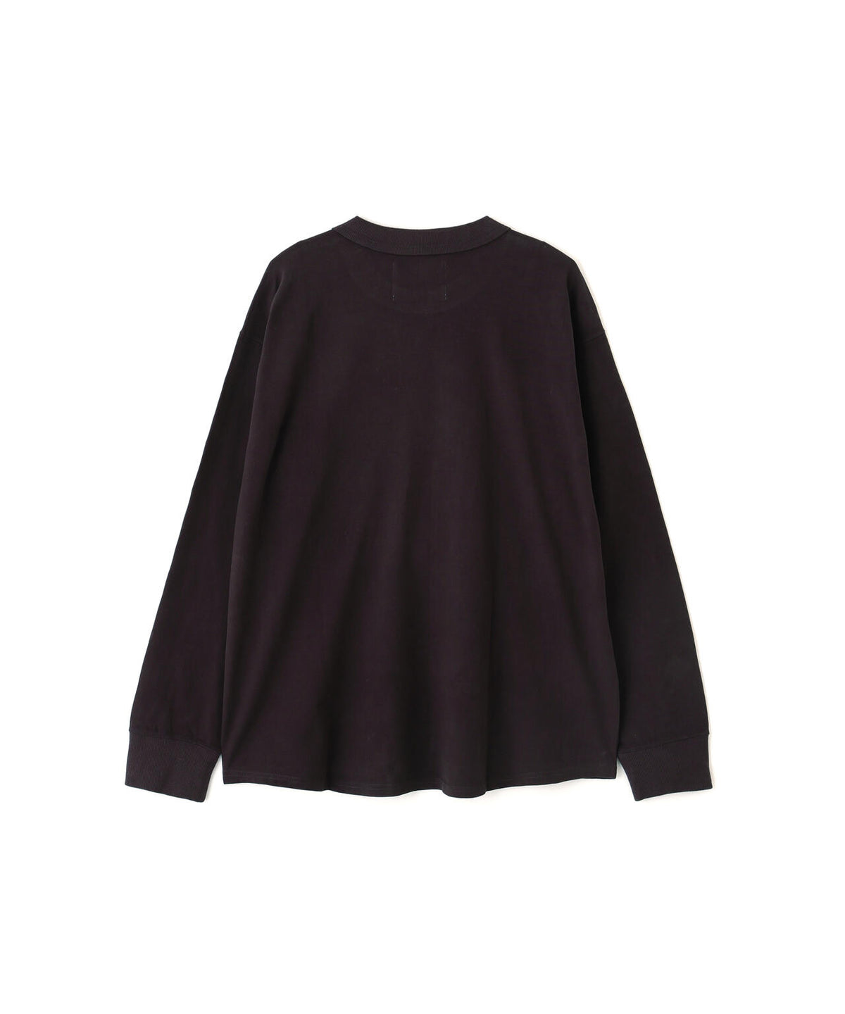 GARMENT DYED DENSE JERSEY TOP