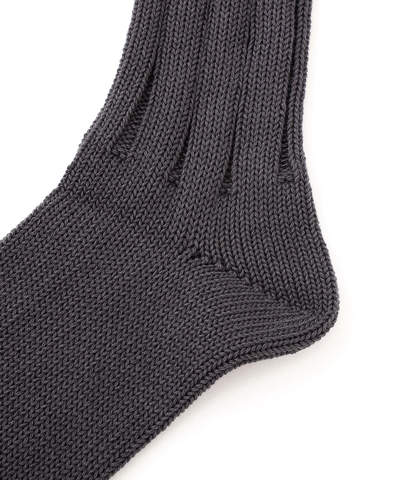 MEN TIPPED COTTON RIB SOCKS