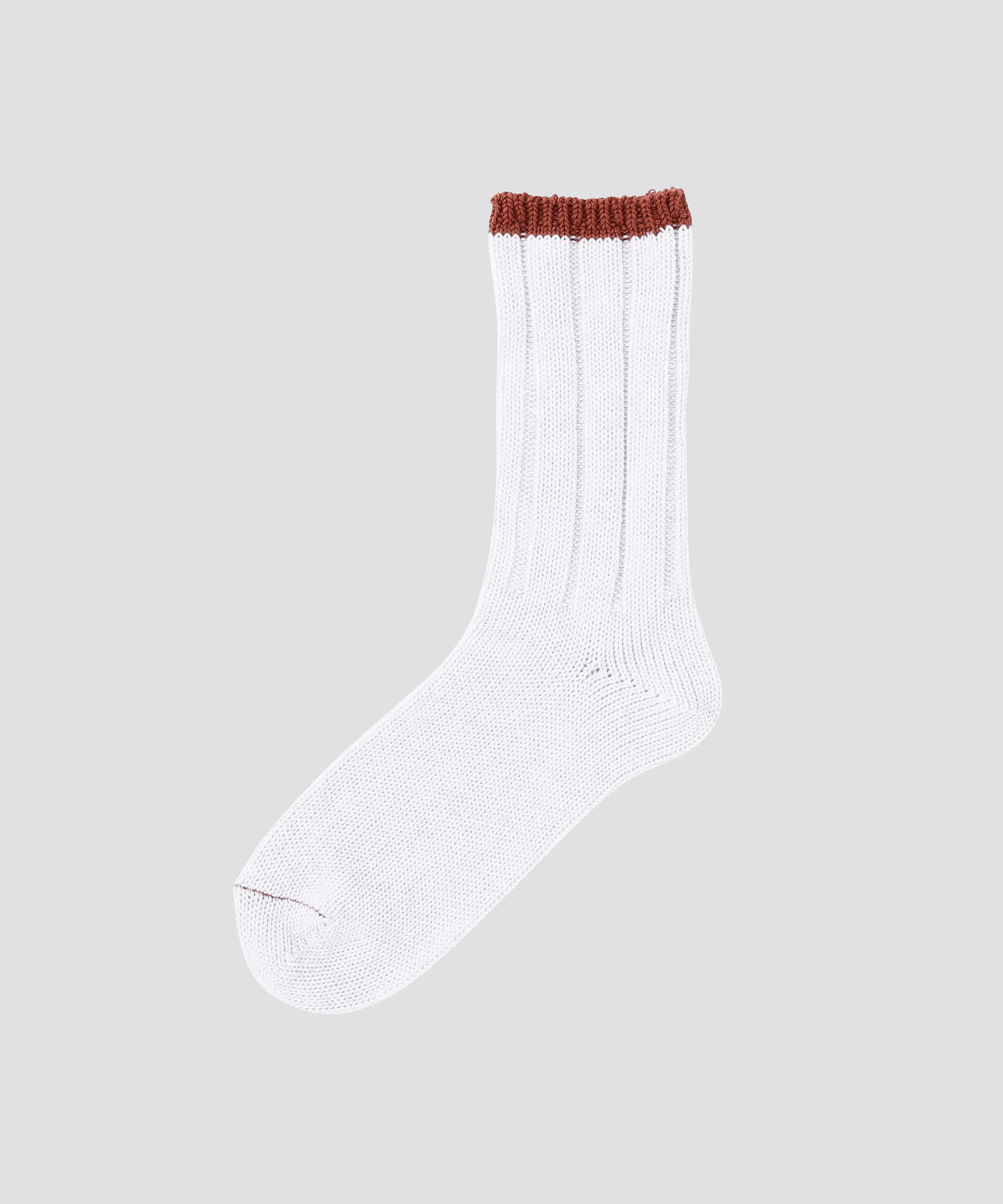 MEN TIPPED COTTON RIB SOCKS