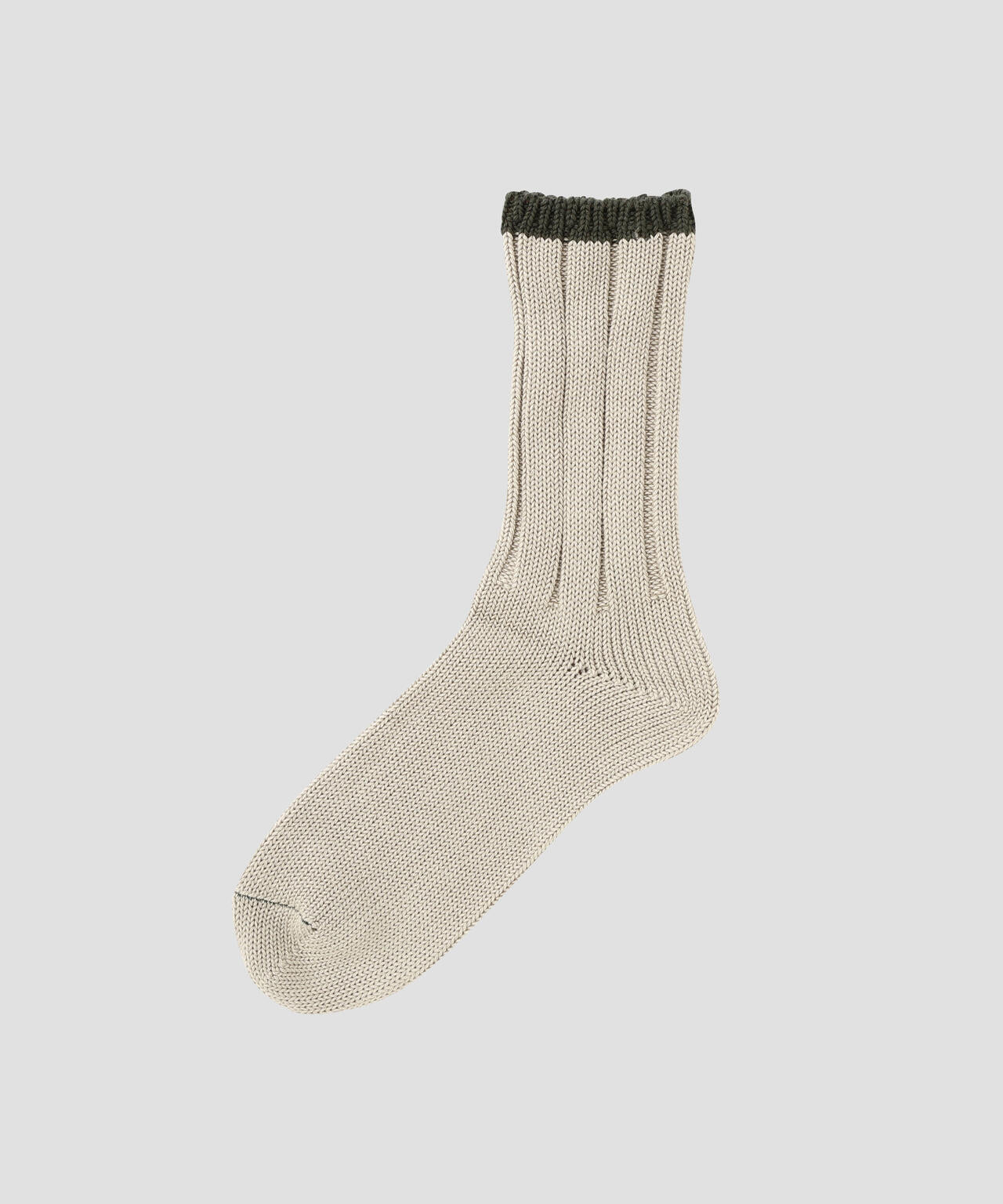 MEN TIPPED COTTON RIB SOCKS