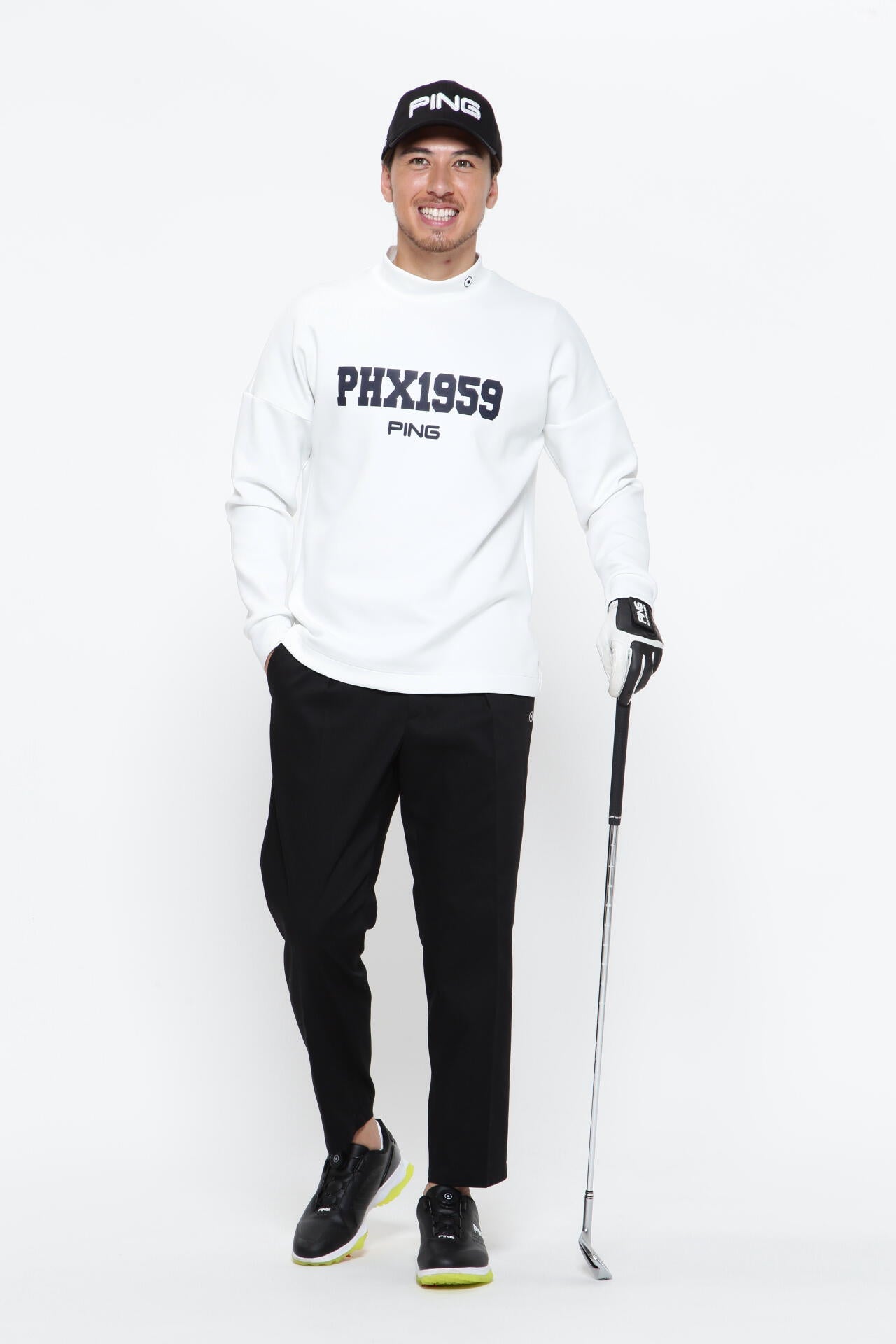 【PING APPAREL】ストレートテーパードパンツ <NATIVE> (MENS)
