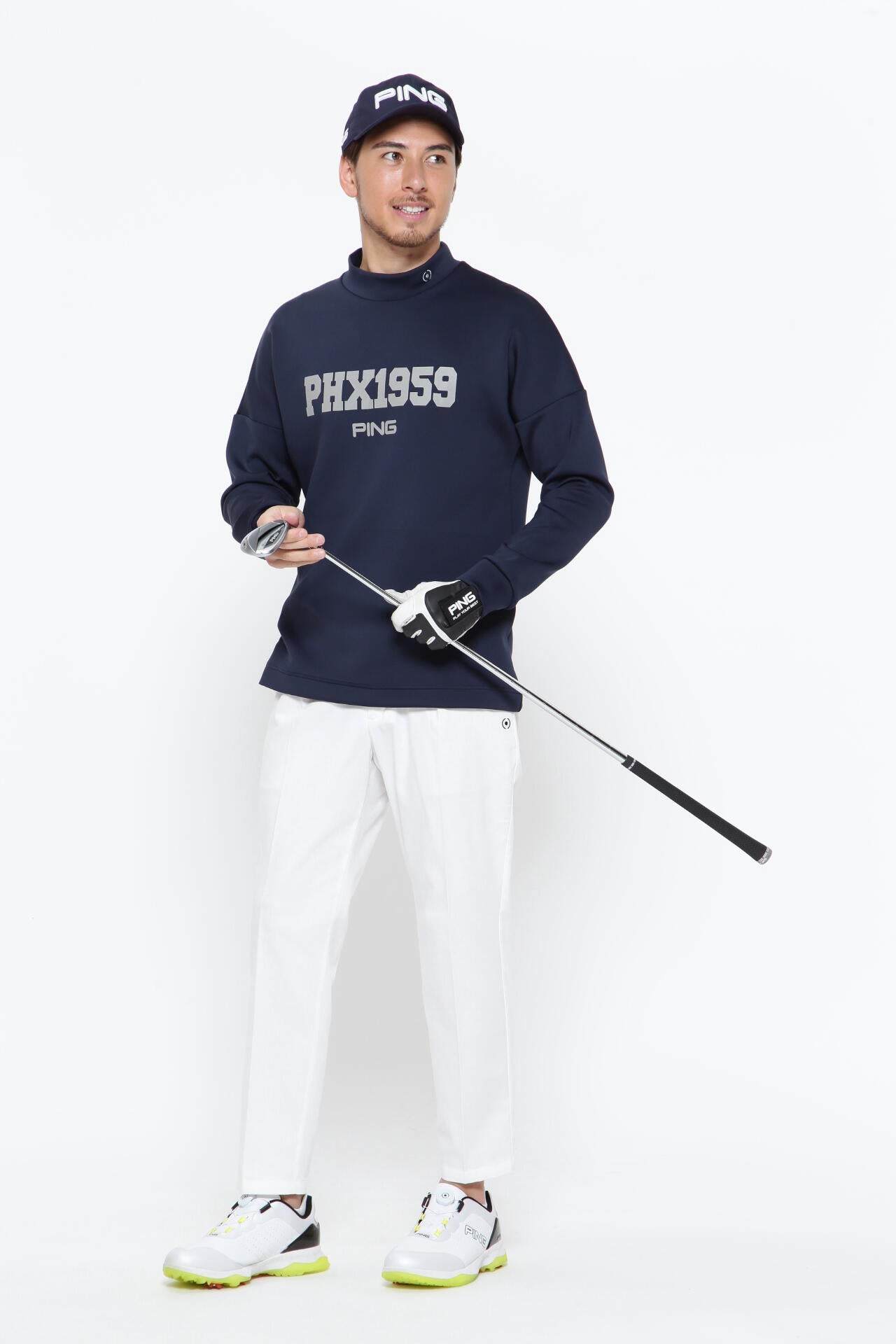 【PING APPAREL】ストレートテーパードパンツ <NATIVE> (MENS)