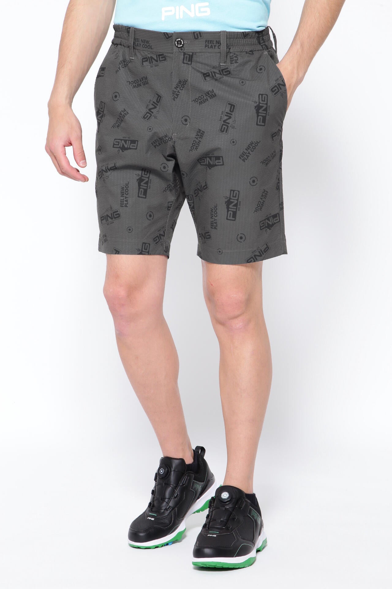 【PING APPAREL】【直営店舗・公式オンライン限定】アリゾナトータル柄 ショートパンツ <NATIVE> (MENS)