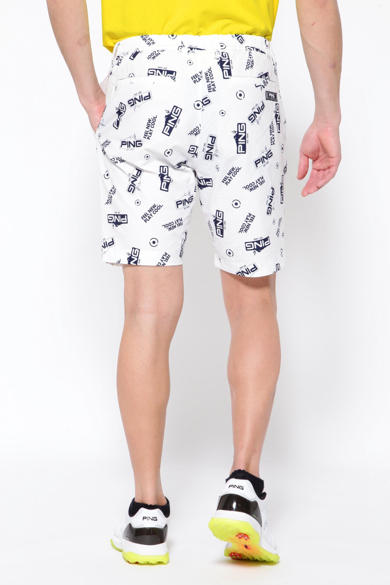 【PING APPAREL】【直営店舗・公式オンライン限定】アリゾナトータル柄 ショートパンツ <NATIVE> (MENS)