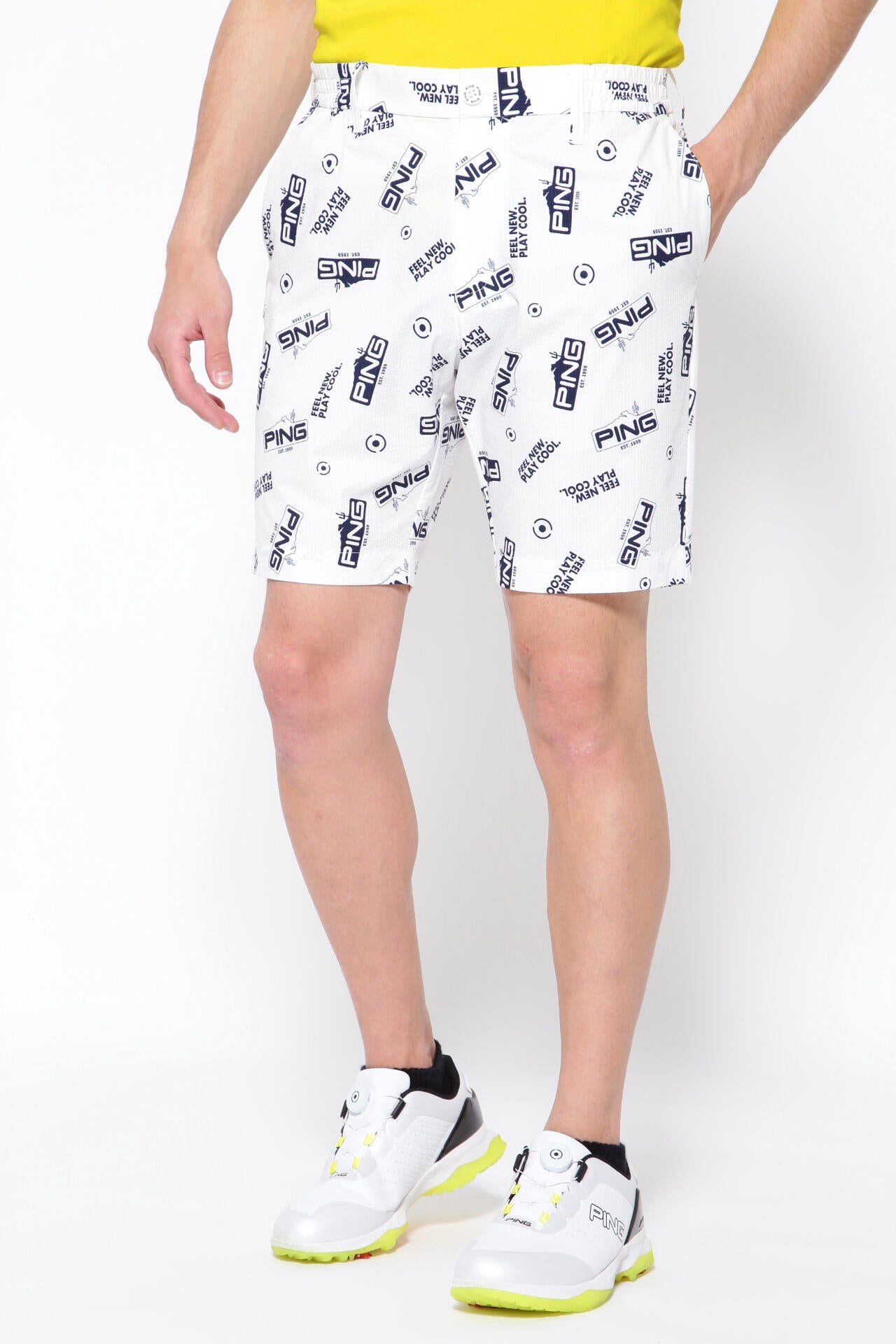 【PING APPAREL】【直営店舗・公式オンライン限定】アリゾナトータル柄 ショートパンツ <NATIVE> (MENS)
