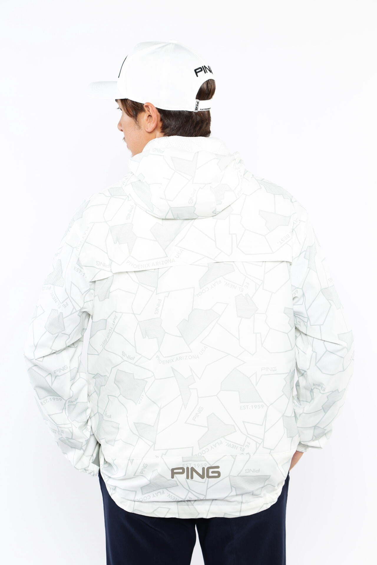 【PING APPAREL】3WAY フーディブルゾン <NATIVE> (MENS)