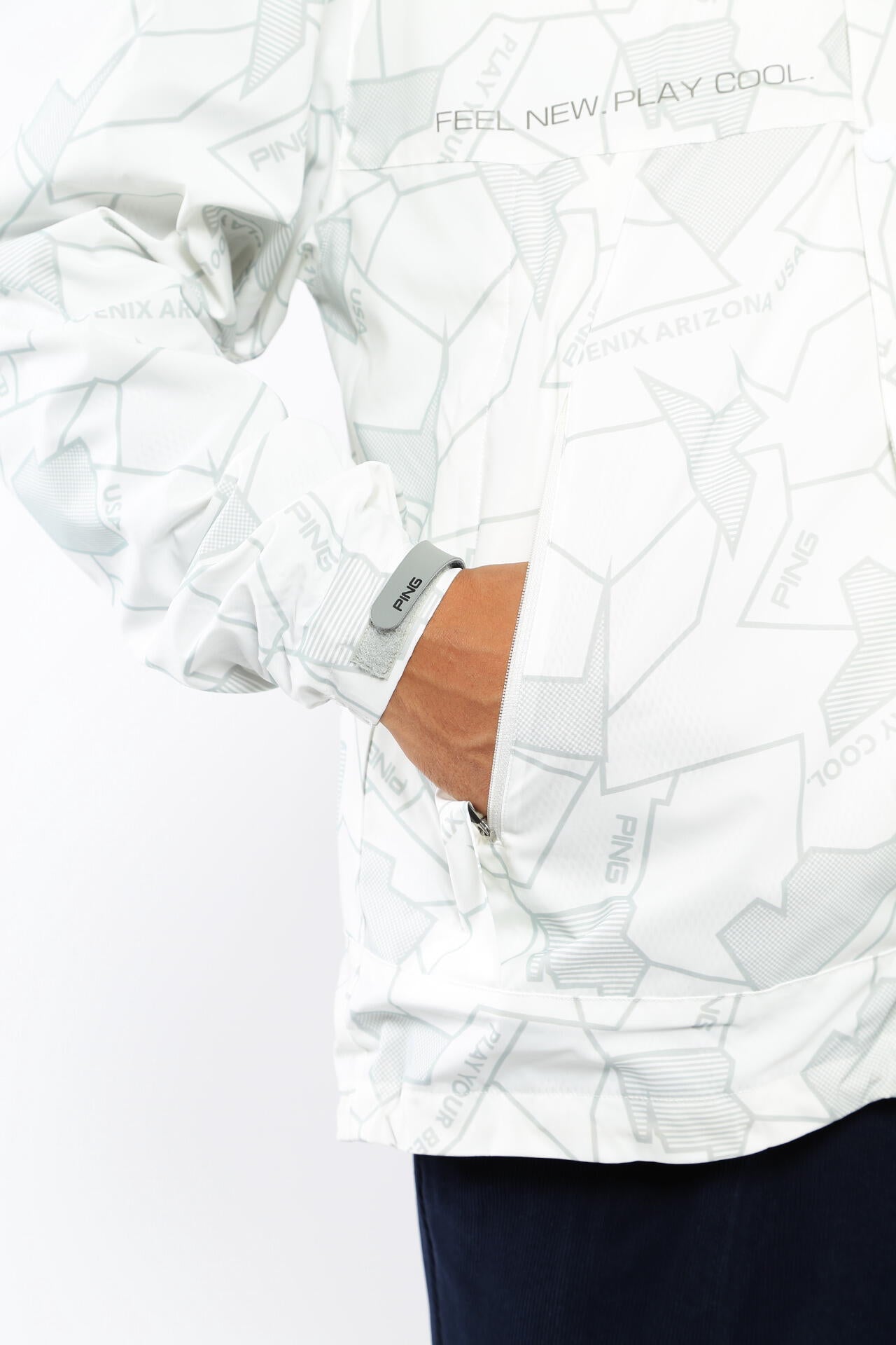 【PING APPAREL】3WAY フーディブルゾン <NATIVE> (MENS)