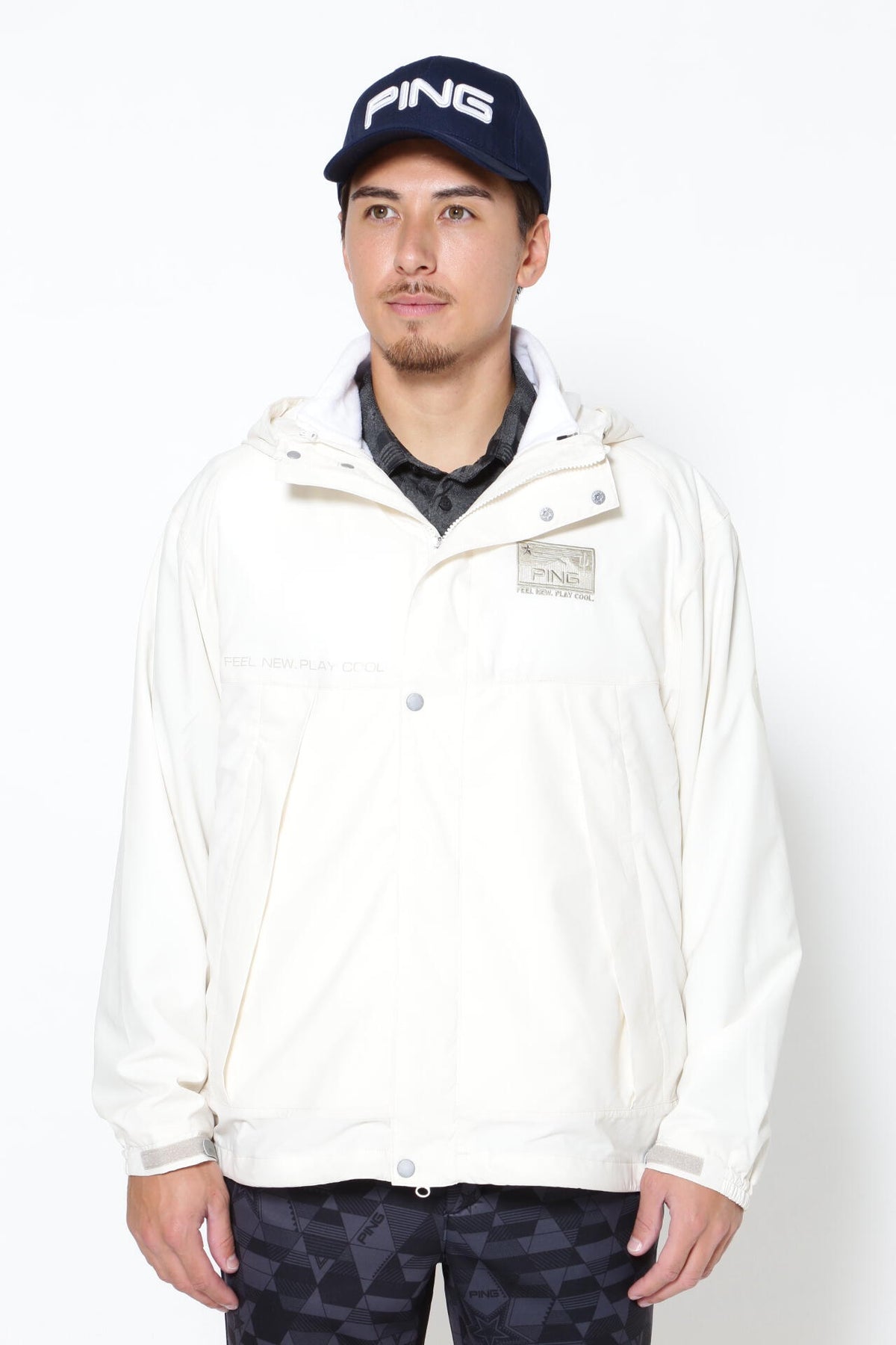 【PING APPAREL】3WAY フーディブルゾン <NATIVE> (MENS)