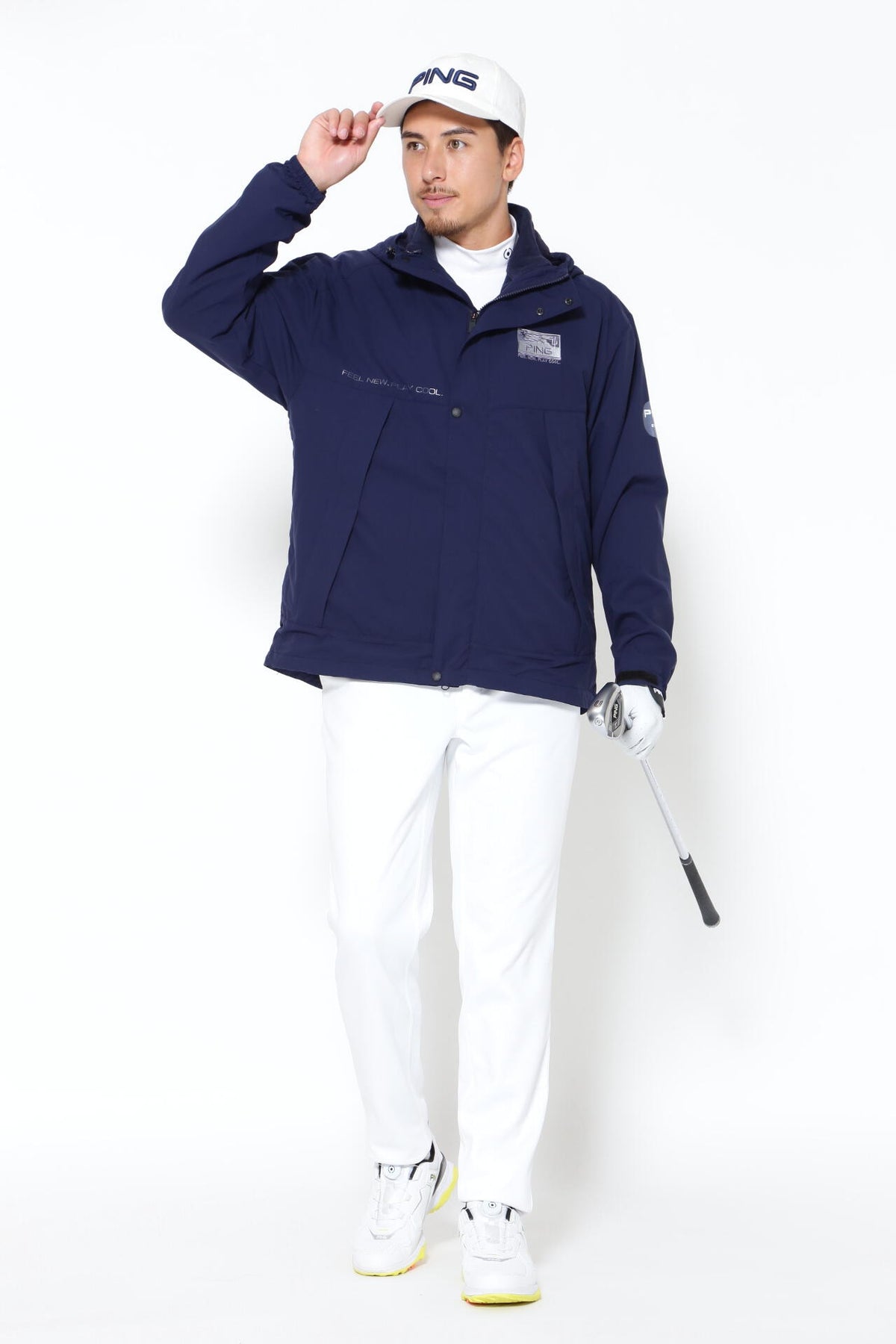 【PING APPAREL】3WAY フーディブルゾン <NATIVE> (MENS)