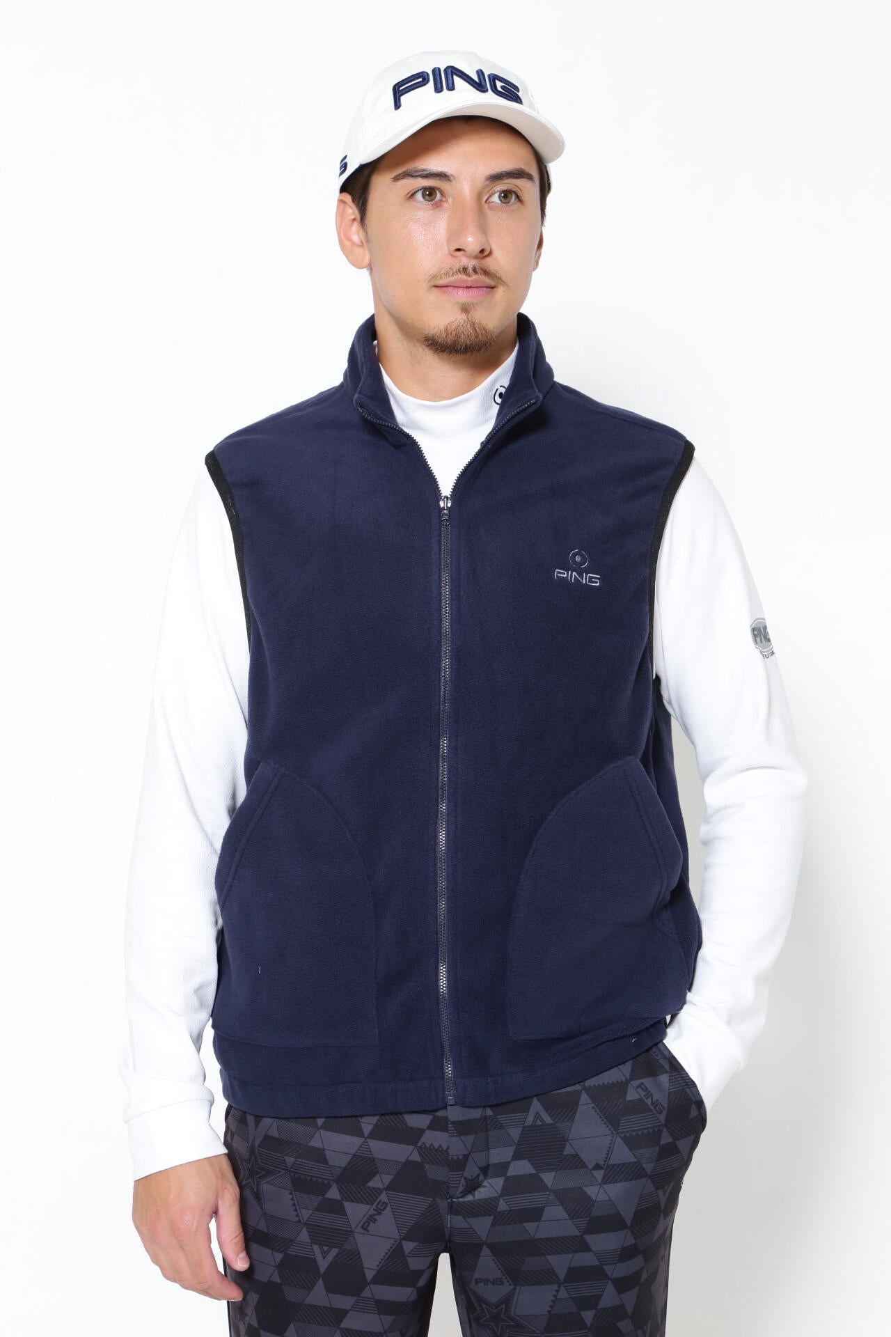 【PING APPAREL】3WAY フーディブルゾン <NATIVE> (MENS)