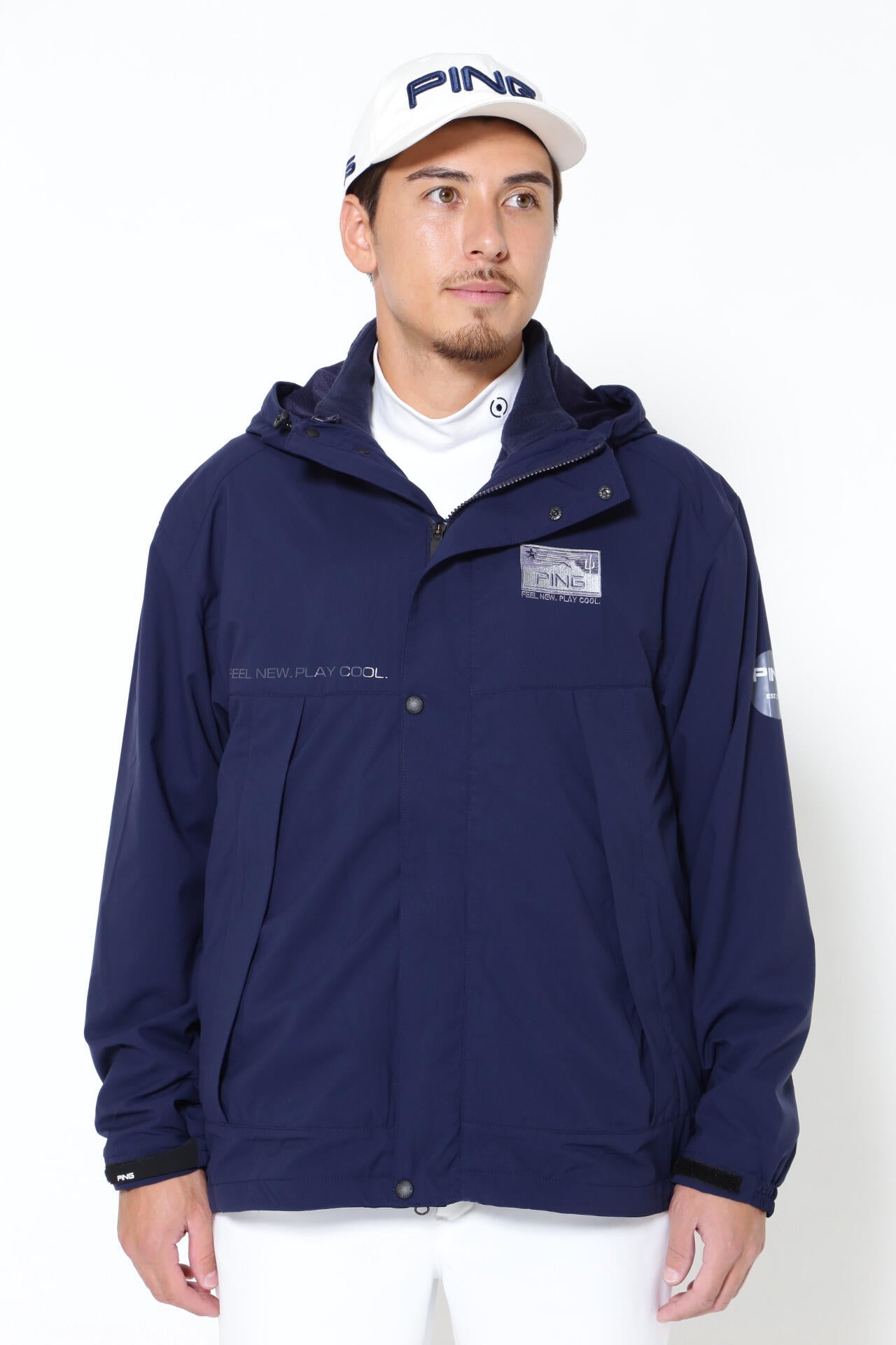 【PING APPAREL】3WAY フーディブルゾン <NATIVE> (MENS)