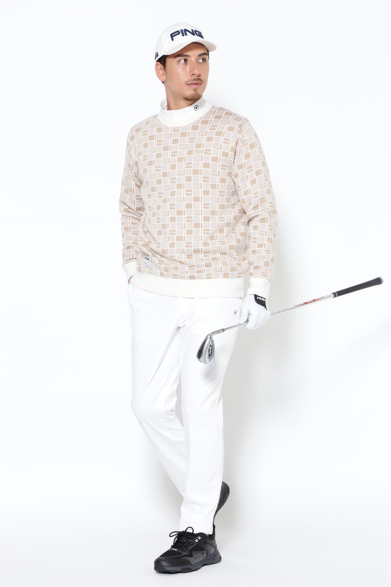 【PING APPAREL】全方向ストレッチボンディング 5ポケットパンツ <GOLD> (MENS)