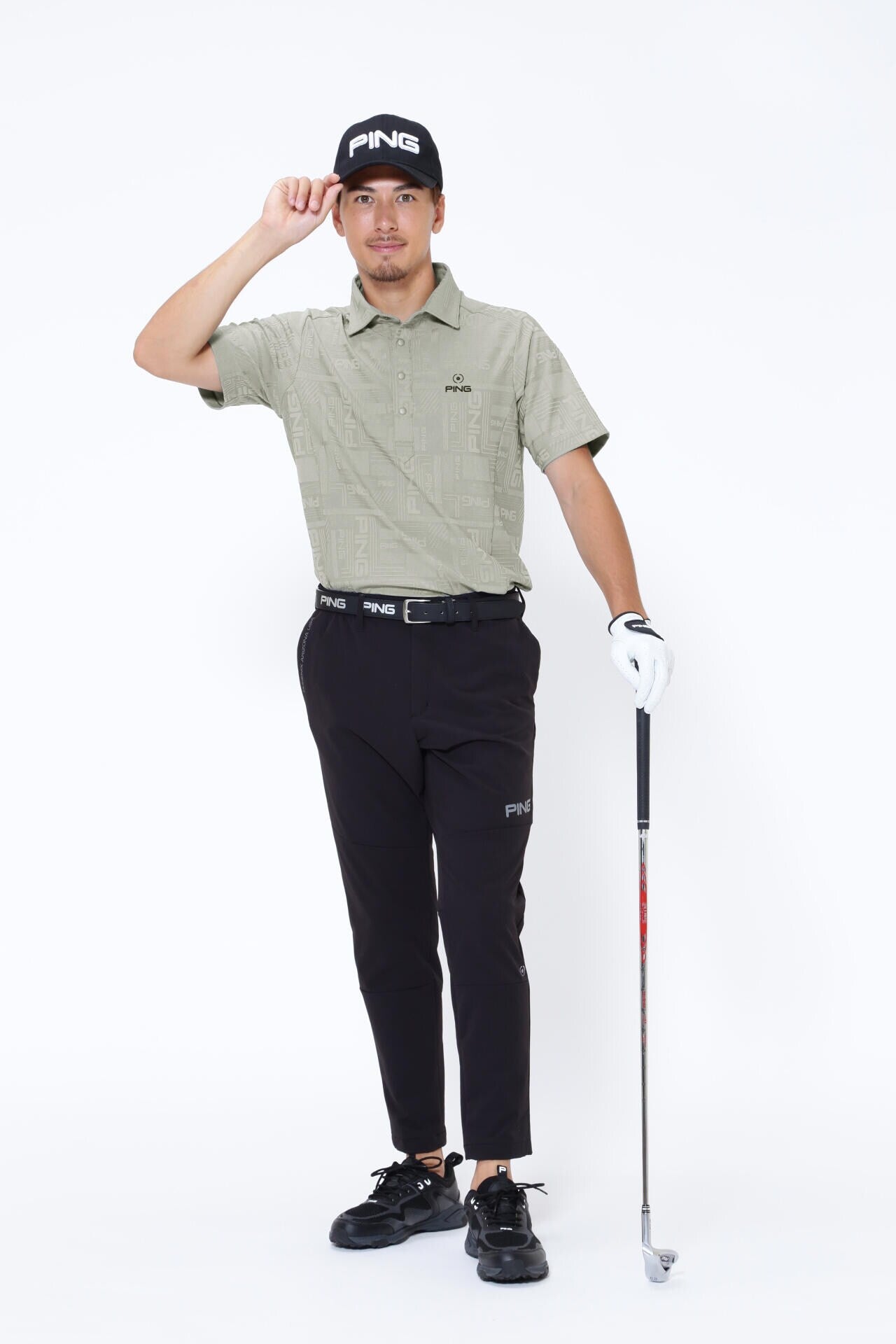 【PING APPAREL】4WAYストレッチナイロン撥水テーパードパンツ <PERFORMANCE> (MENS)