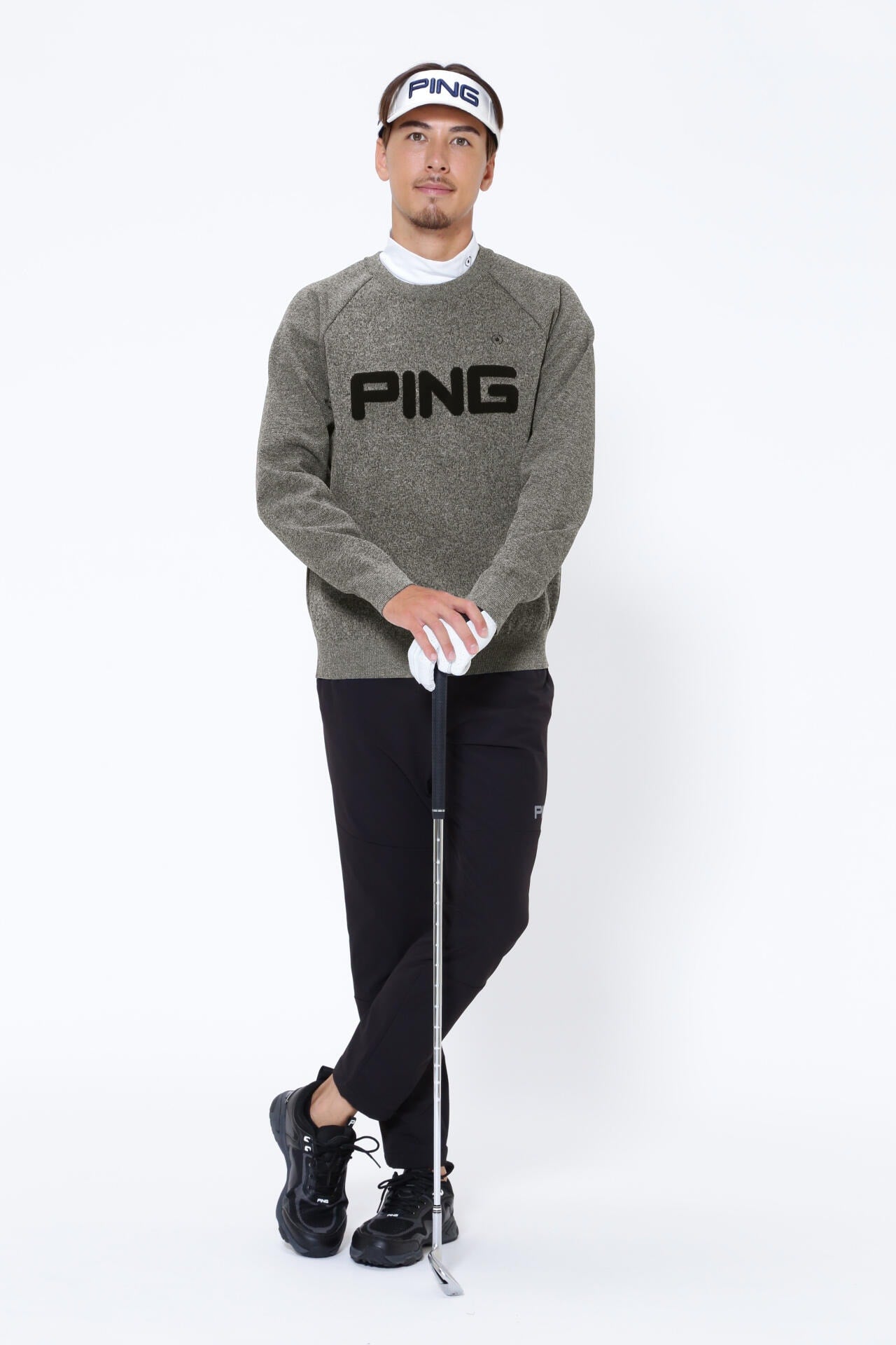 【PING APPAREL】4WAYストレッチナイロン撥水テーパードパンツ <PERFORMANCE> (MENS)