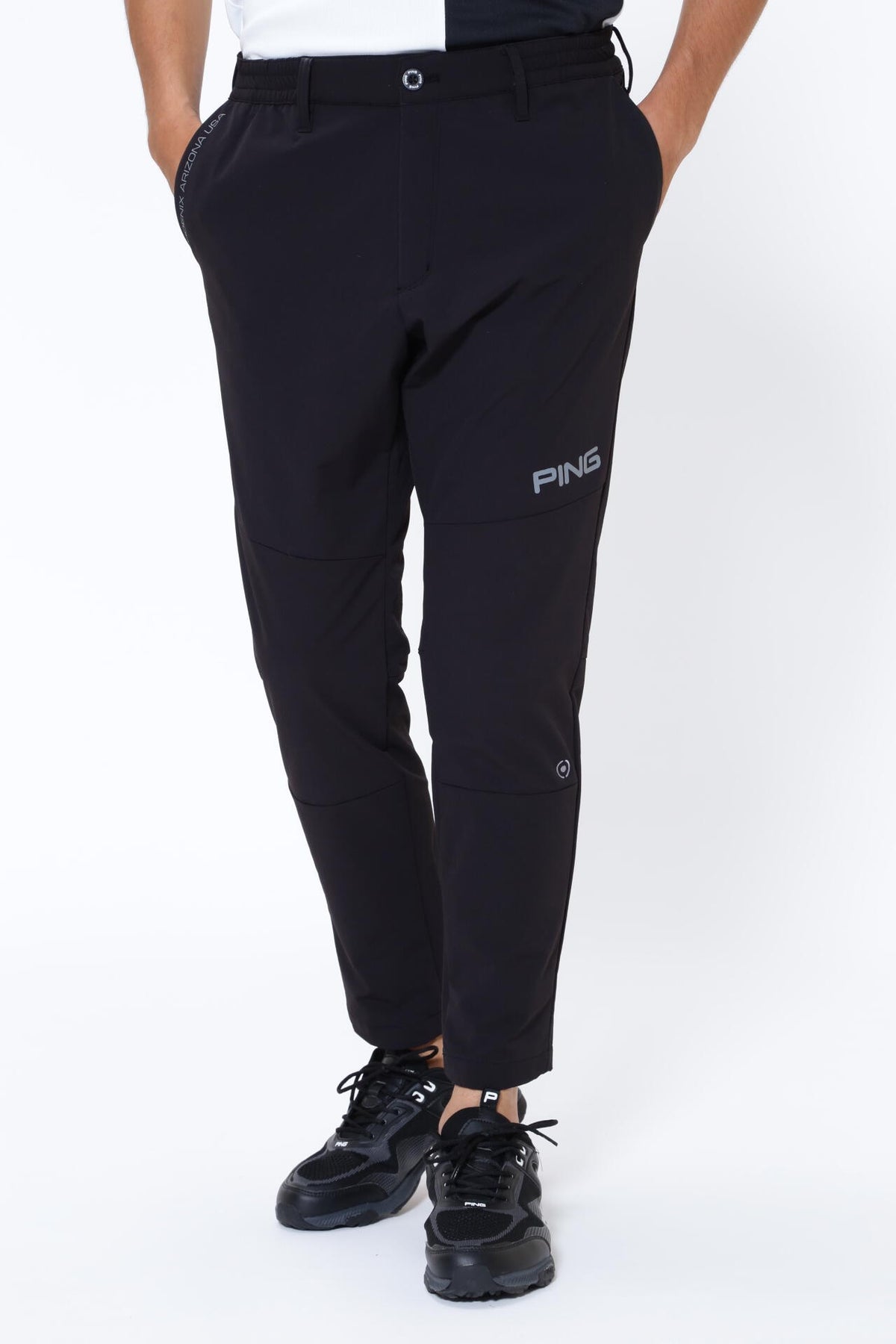 【PING APPAREL】4WAYストレッチナイロン撥水テーパードパンツ <PERFORMANCE> (MENS)