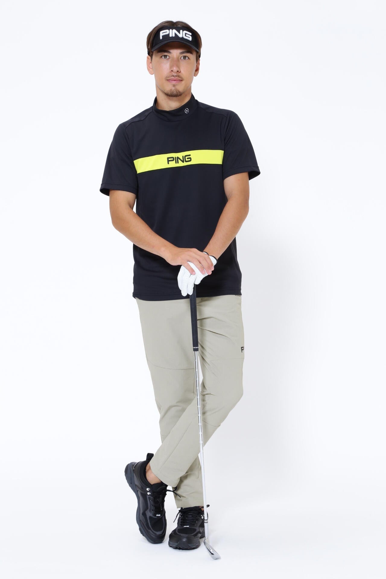 【PING APPAREL】4WAYストレッチナイロン撥水テーパードパンツ <PERFORMANCE> (MENS)