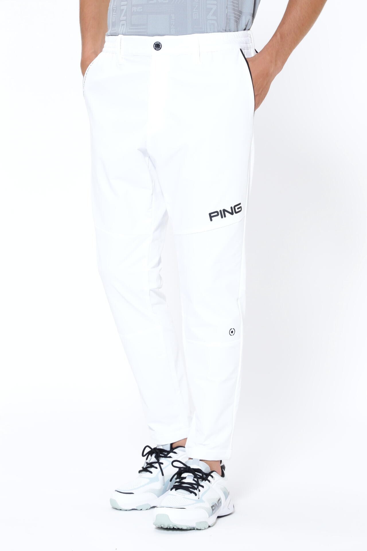 【PING APPAREL】4WAYストレッチナイロン撥水テーパードパンツ <PERFORMANCE> (MENS)