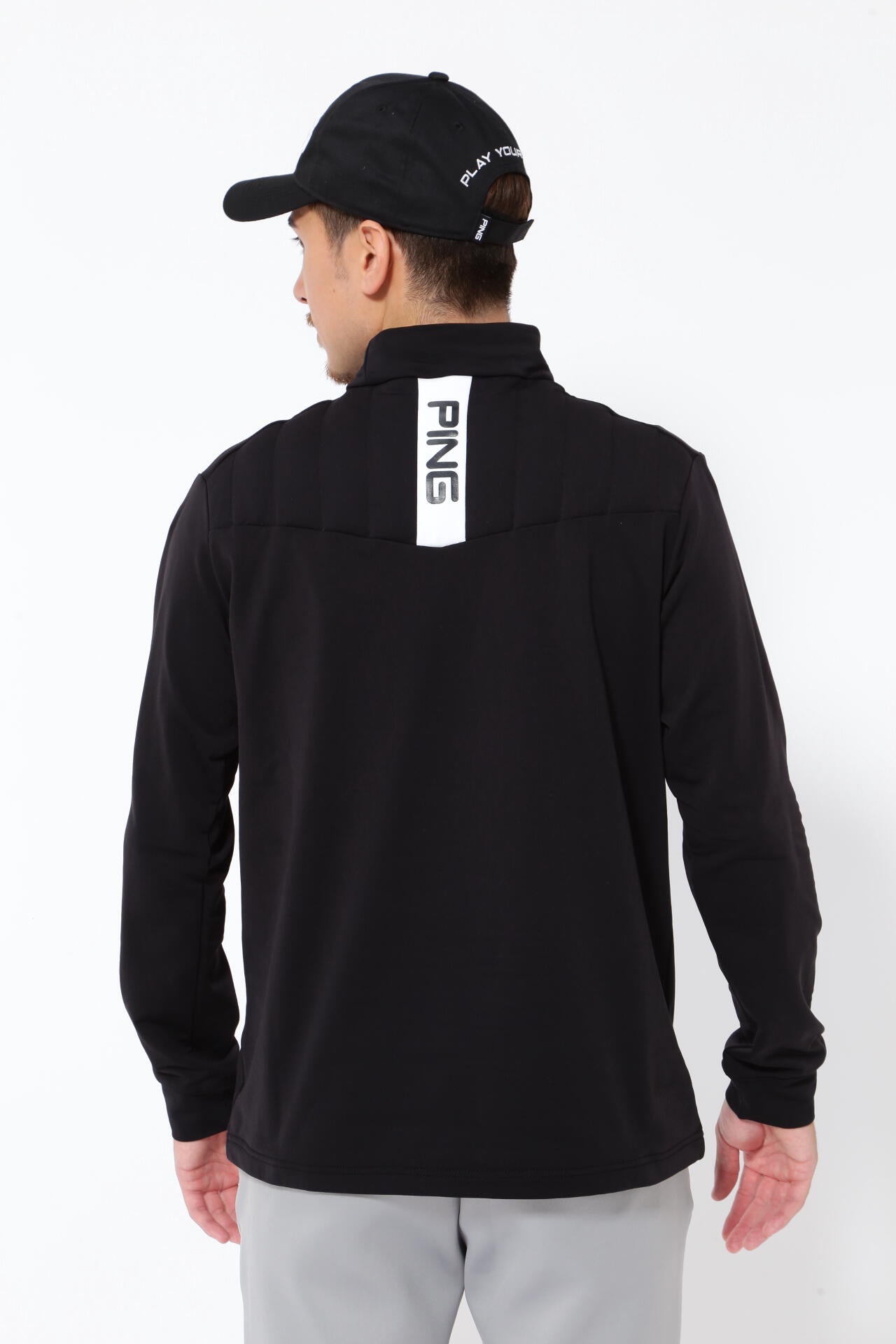 【PING APPAREL】エアーフレイク長袖ハイネックカットソー <PERFORMANCE> (MENS)