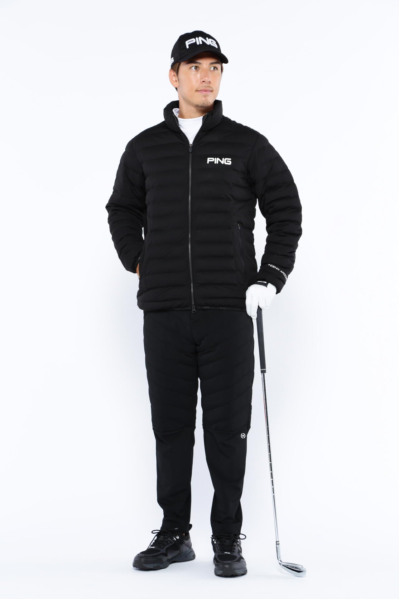 【PING APPAREL】エアーフレイク長袖ハイネックカットソー <PERFORMANCE> (MENS)
