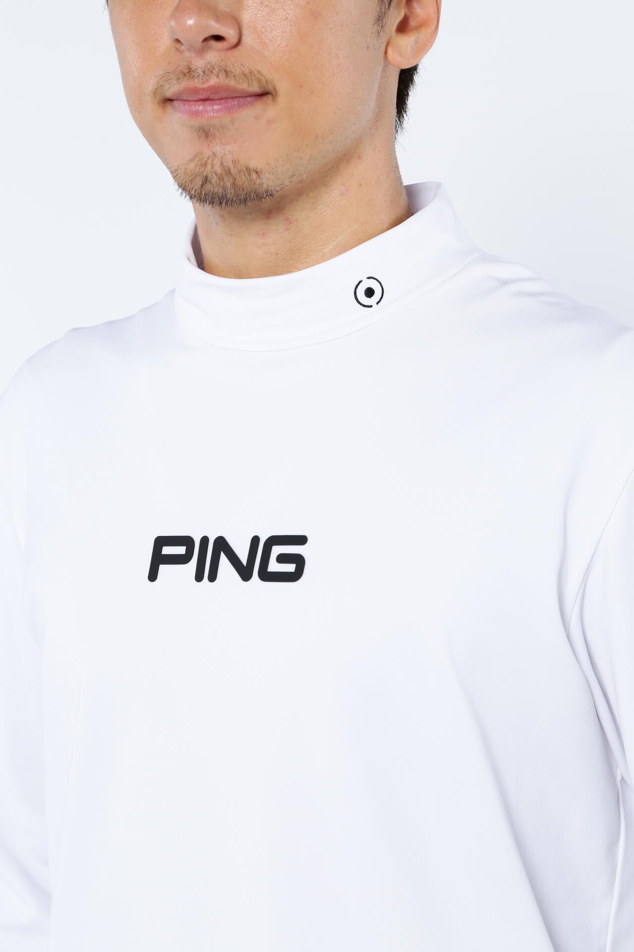 【PING APPAREL】エアーフレイク長袖ハイネックカットソー <PERFORMANCE> (MENS)