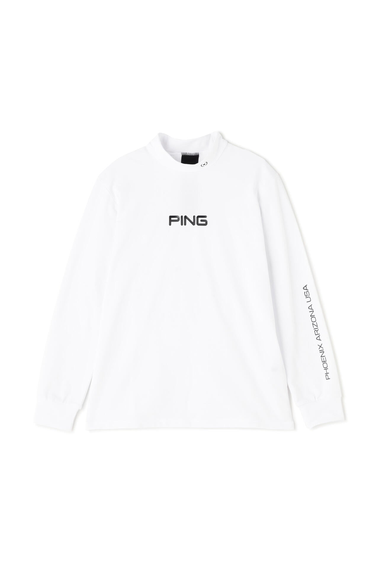 【PING APPAREL】エアーフレイク長袖ハイネックカットソー <PERFORMANCE> (MENS)