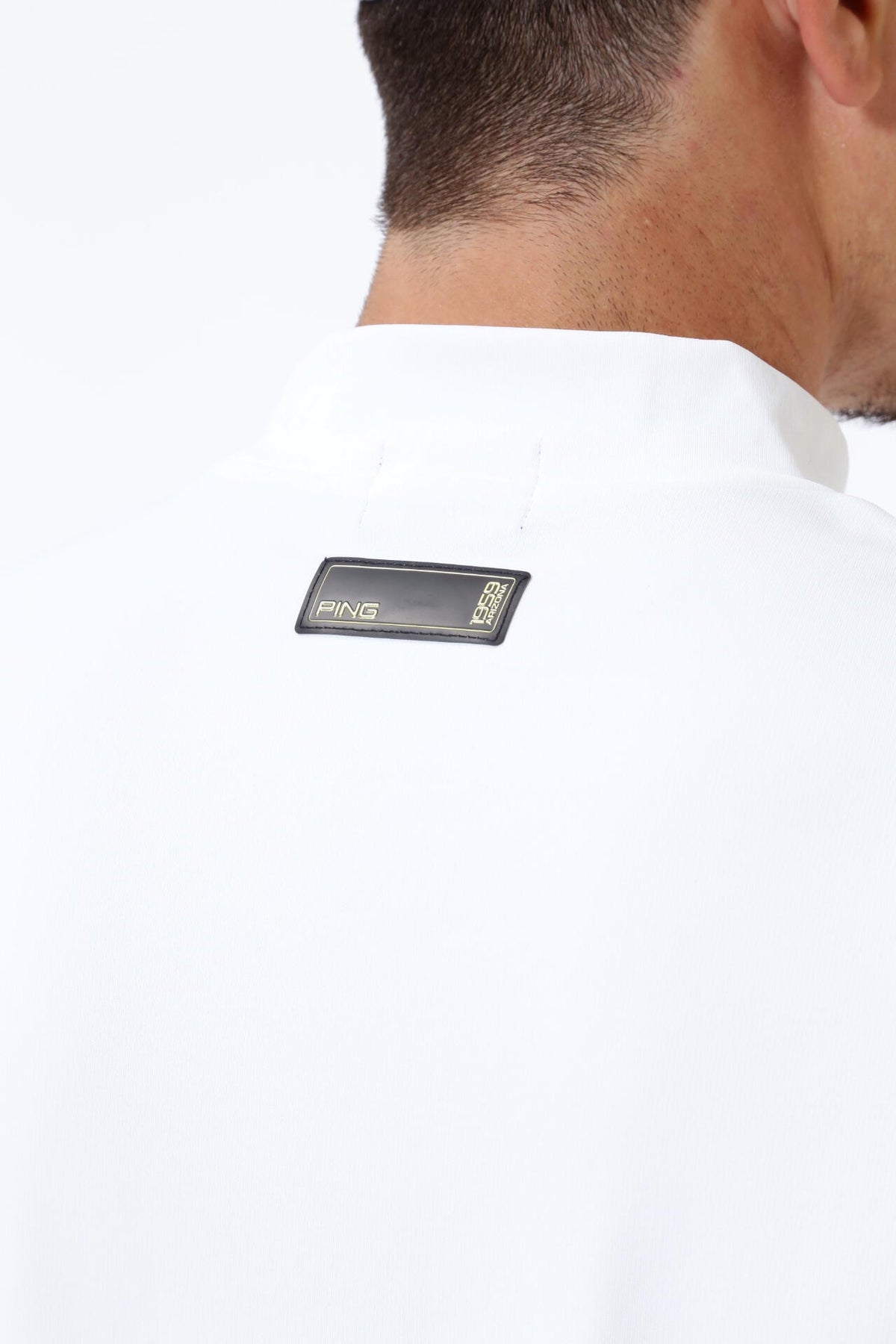 【PING APPAREL】ベアスムース長袖ハイネックカットソー <GOLD> (MENS)