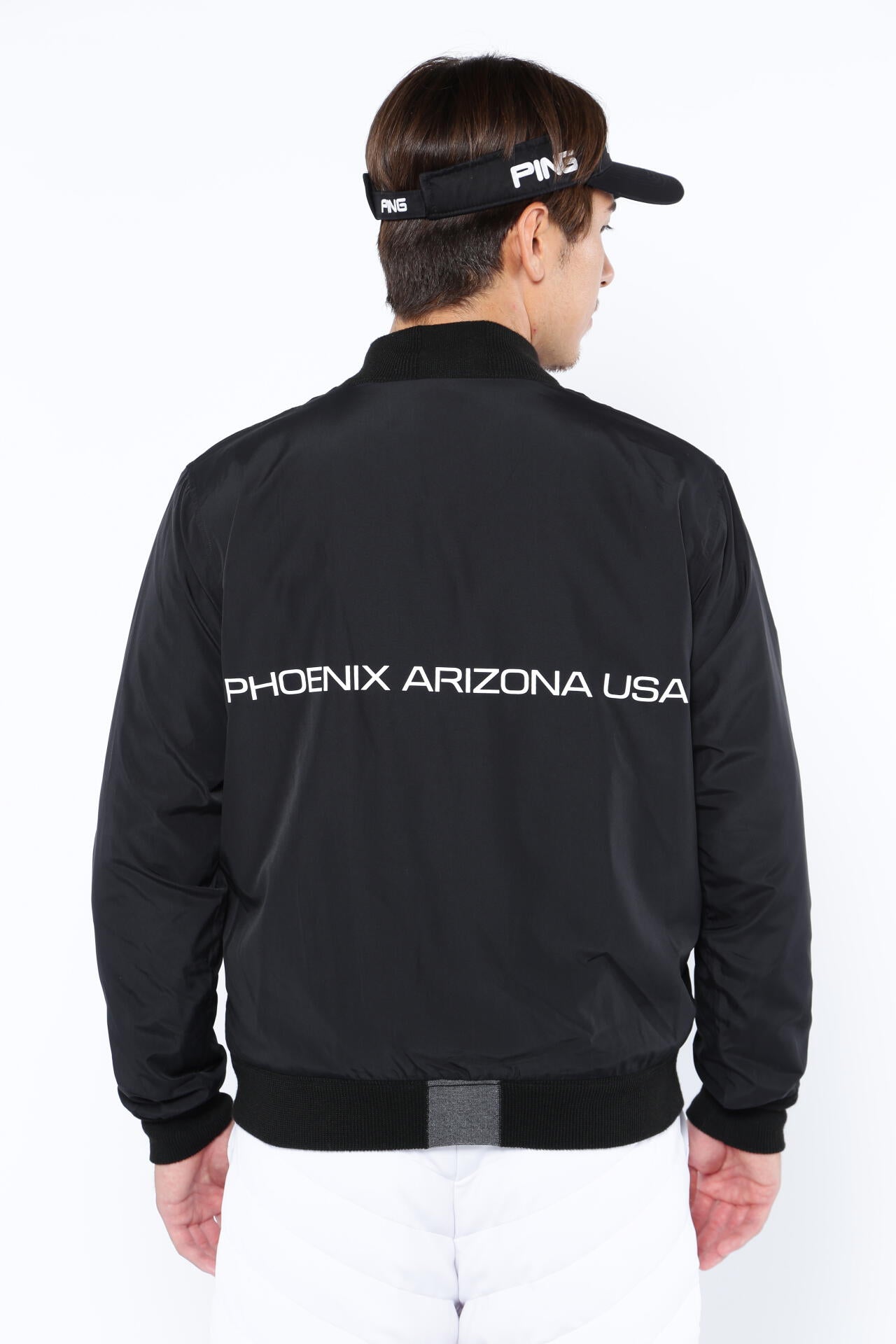 【PING APPAREL】フルジップニット リバーシブルブルゾン <PERFORMANCE> (MENS)