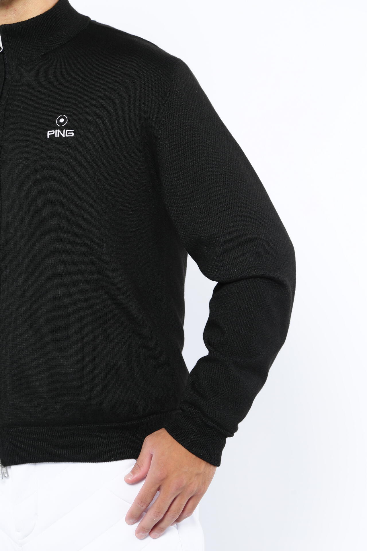【PING APPAREL】フルジップニット リバーシブルブルゾン <PERFORMANCE> (MENS)