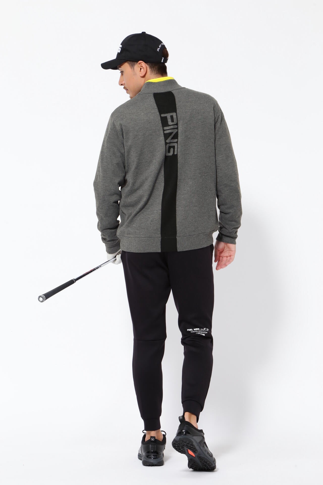 【PING APPAREL】フルジップニット リバーシブルブルゾン <PERFORMANCE> (MENS)