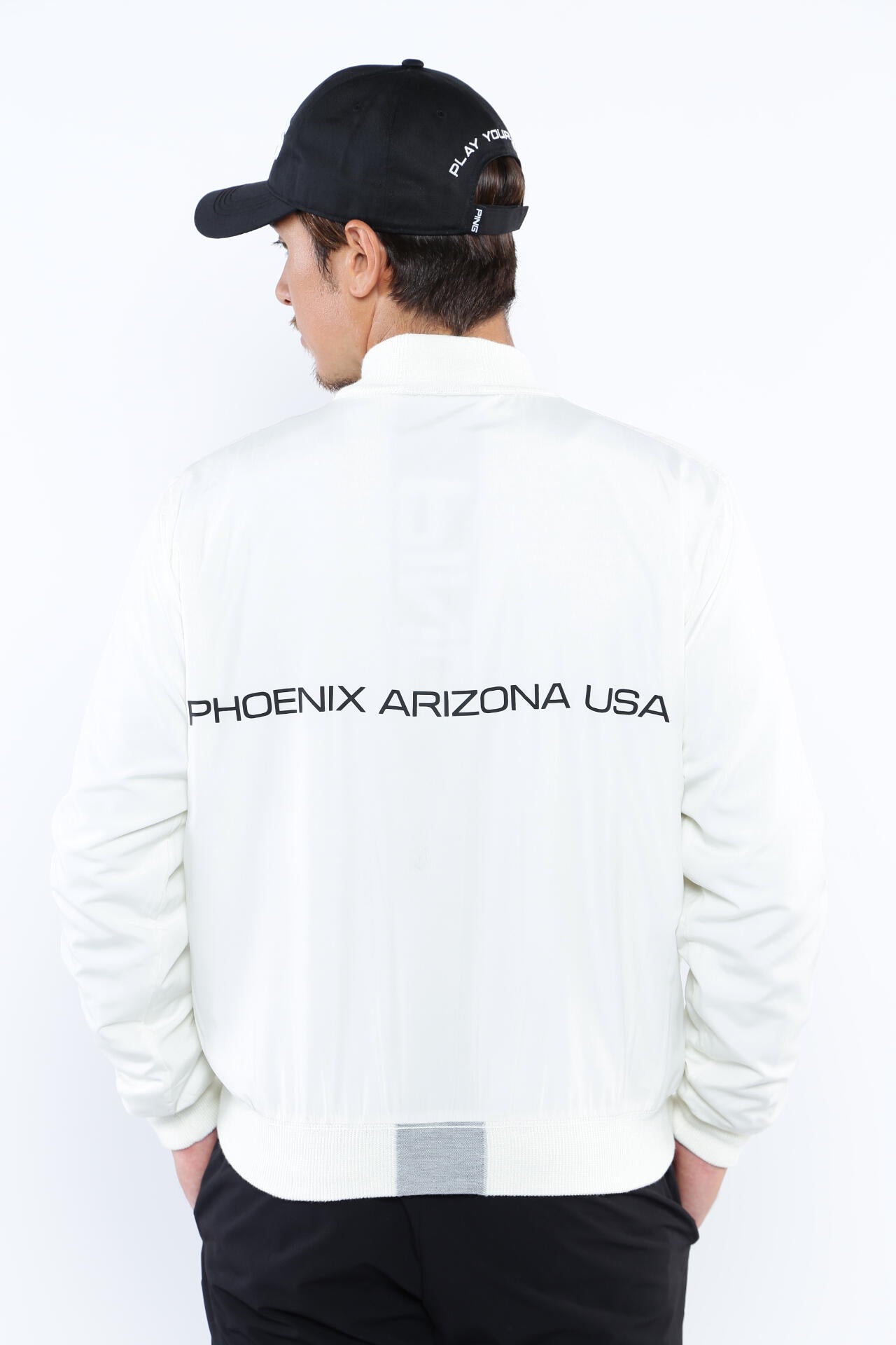【PING APPAREL】フルジップニット リバーシブルブルゾン <PERFORMANCE> (MENS)