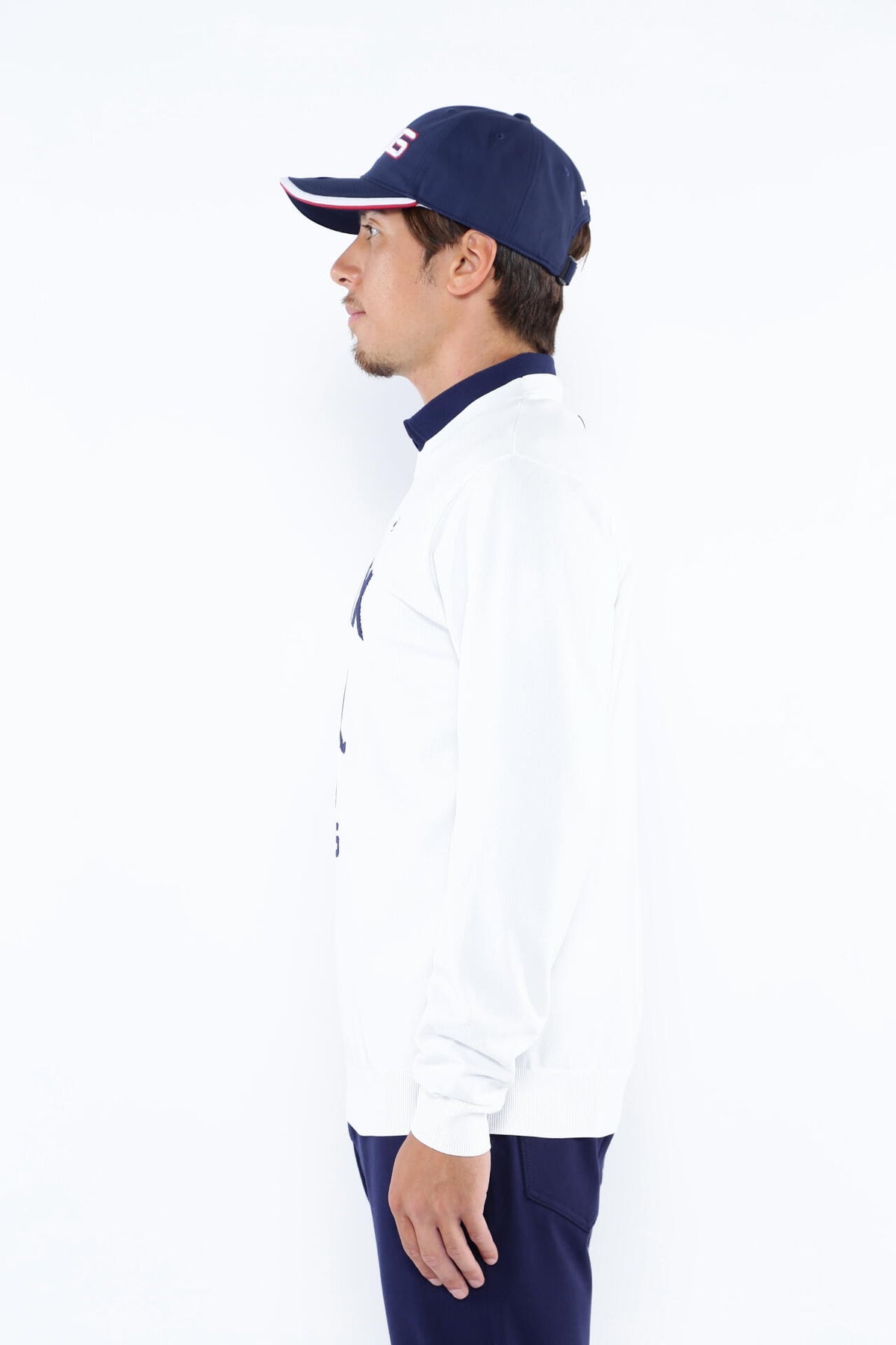 【PING APPAEREL】PHOENIX Mr.PINGジャガード軽量クルーネックニットプルオーバー <NATIVE> (MENS)