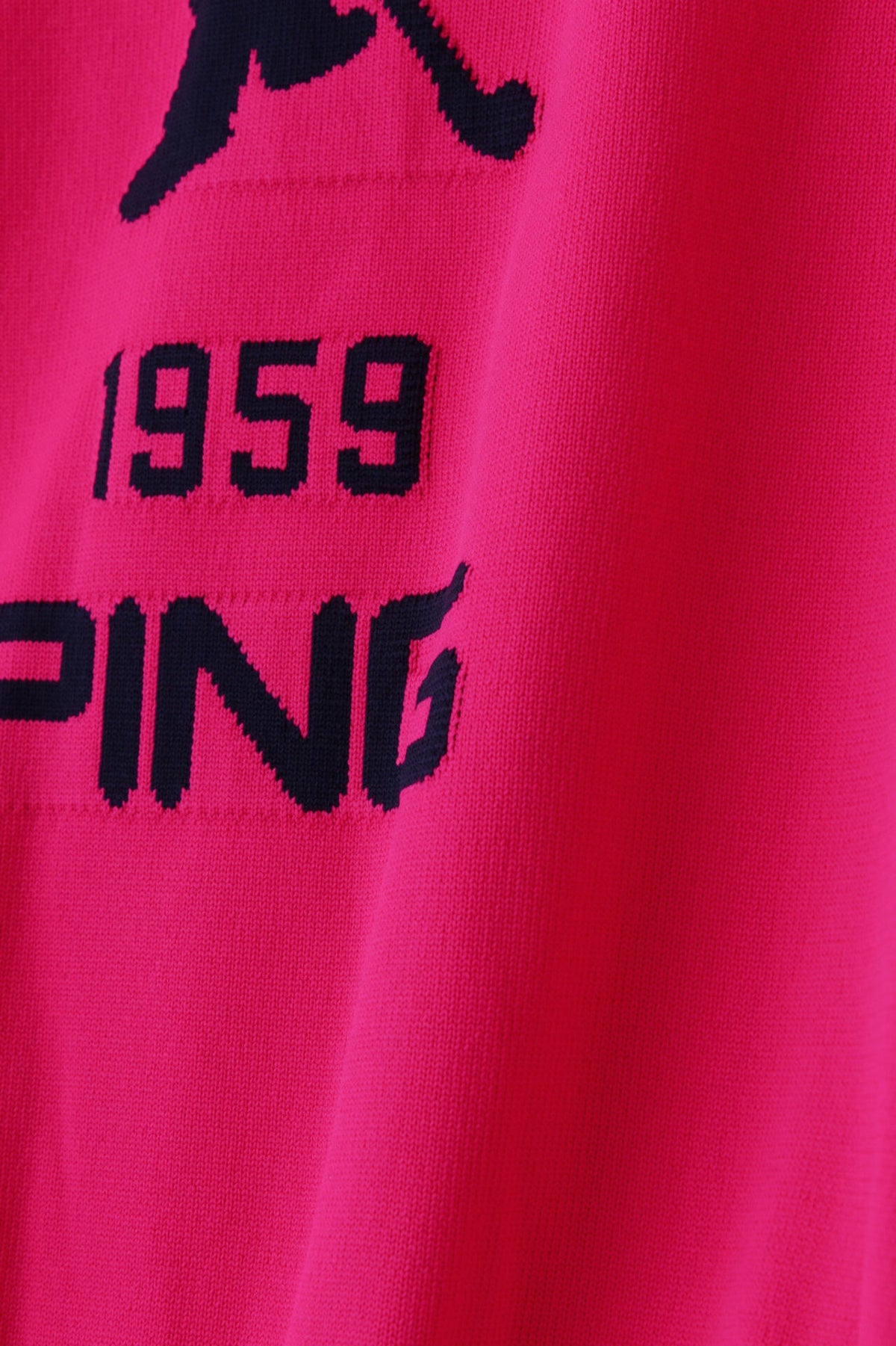 【PING APPAEREL】PHOENIX Mr.PINGジャガード軽量クルーネックニットプルオーバー <NATIVE> (MENS)