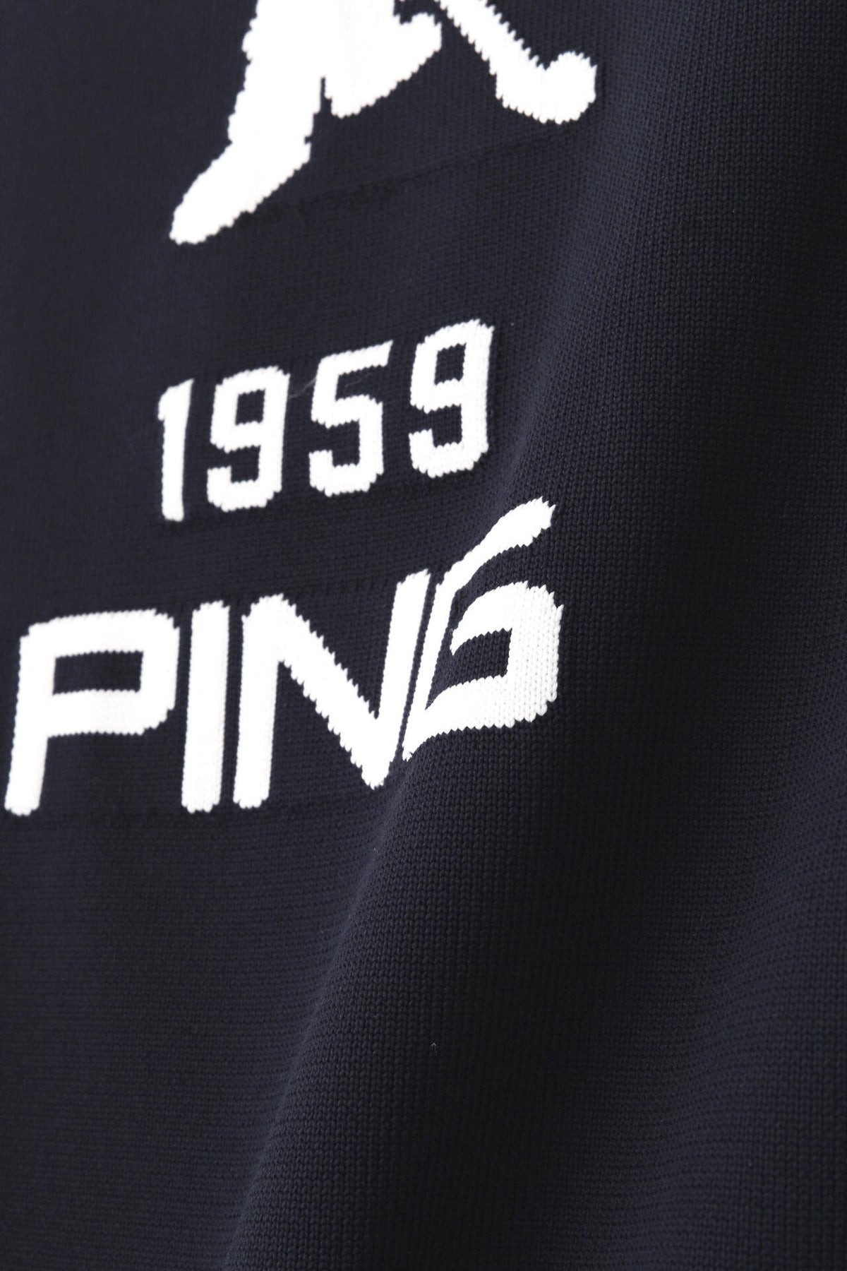 【PING APPAEREL】PHOENIX Mr.PINGジャガード軽量クルーネックニットプルオーバー <NATIVE> (MENS)