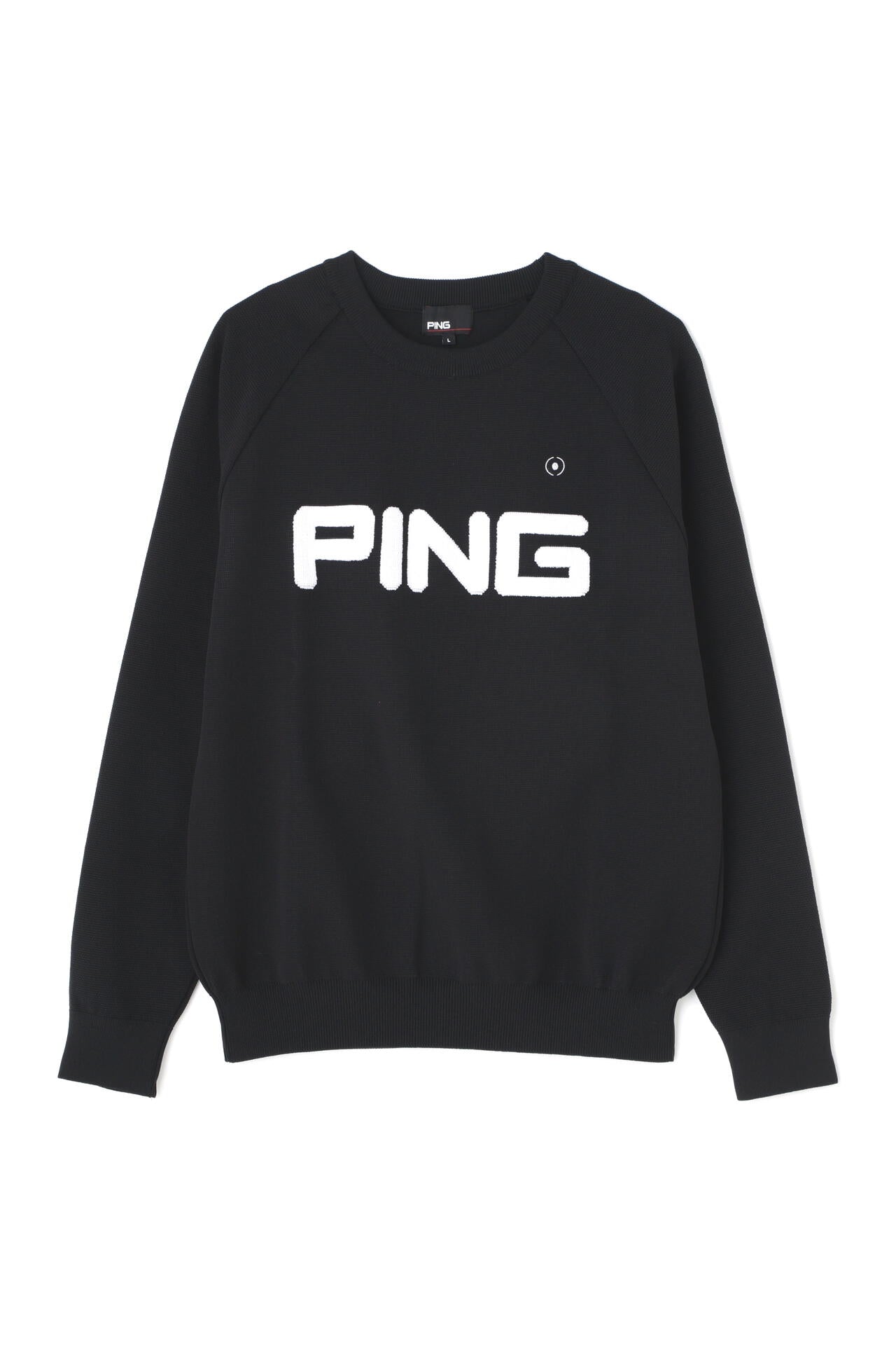 【PING APPAREL】PINGロゴパイルジャガード クルーネックニットプルオーバー <PERFORMANCE> (MENS)