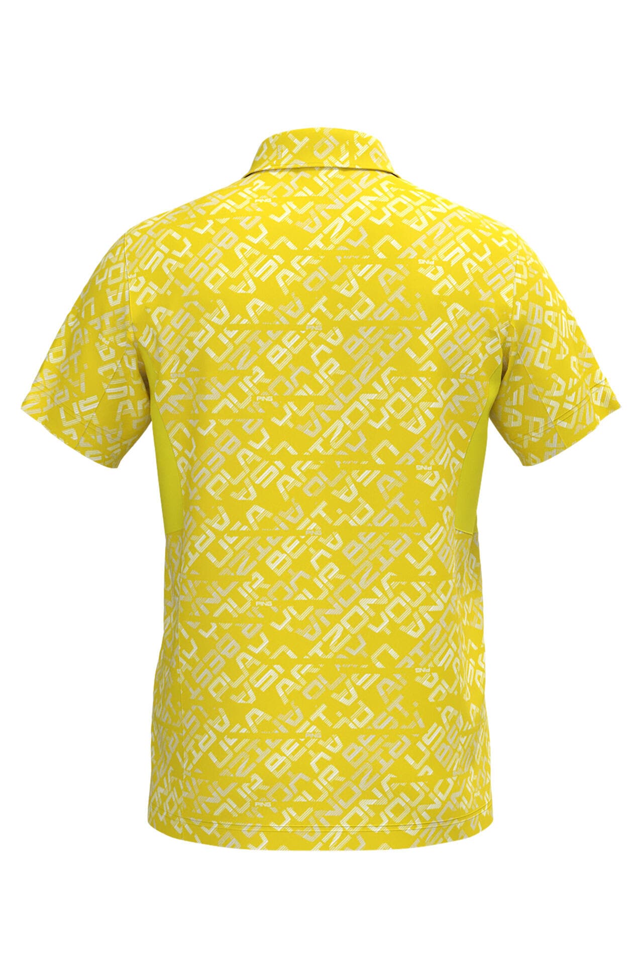 【PING APPAREL】バイアスデジタルロゴジャカードポロシャツ <PERFORMANCE> (MENS)
